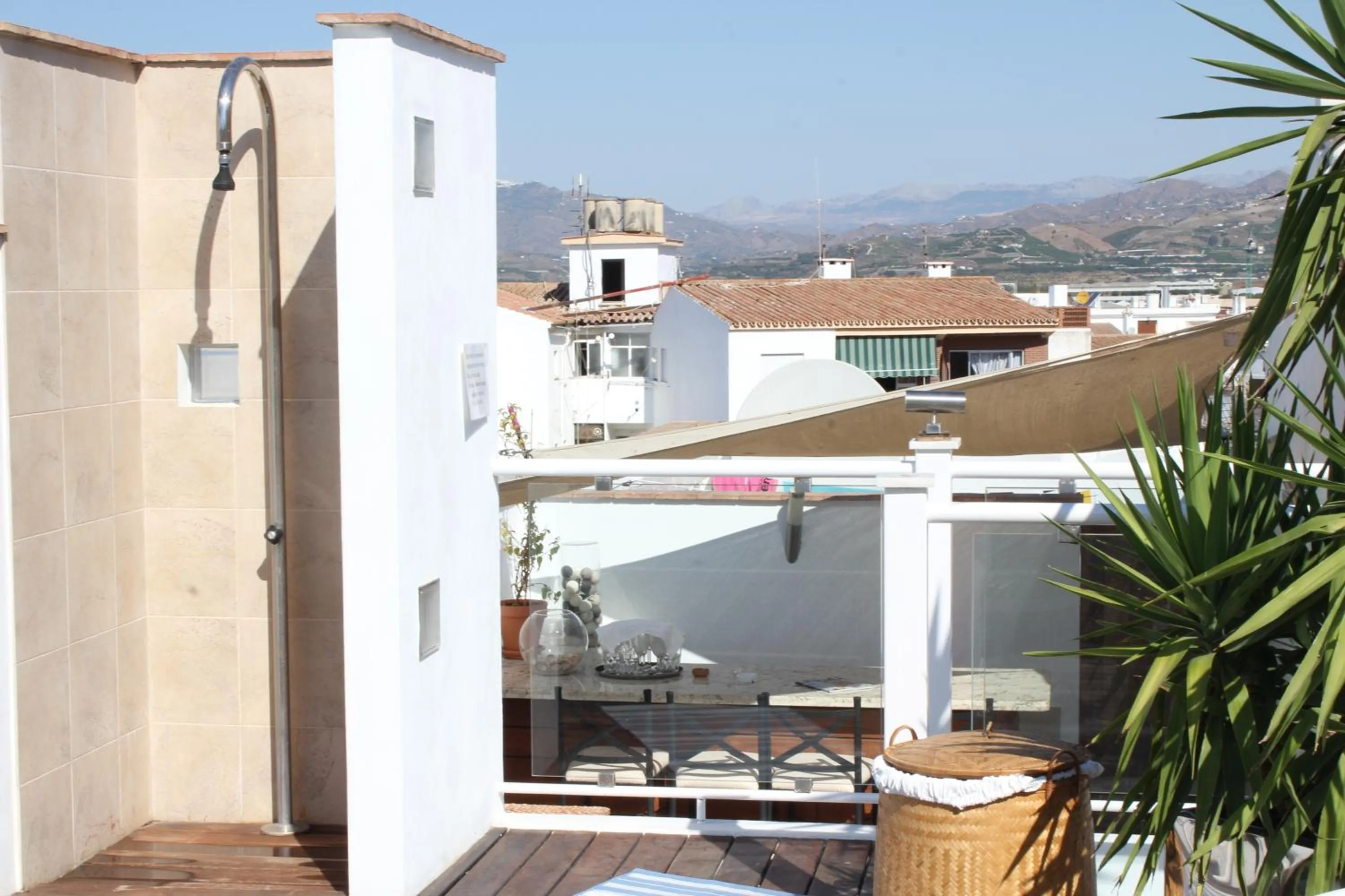 Shower in Hotel Palacio Blanco