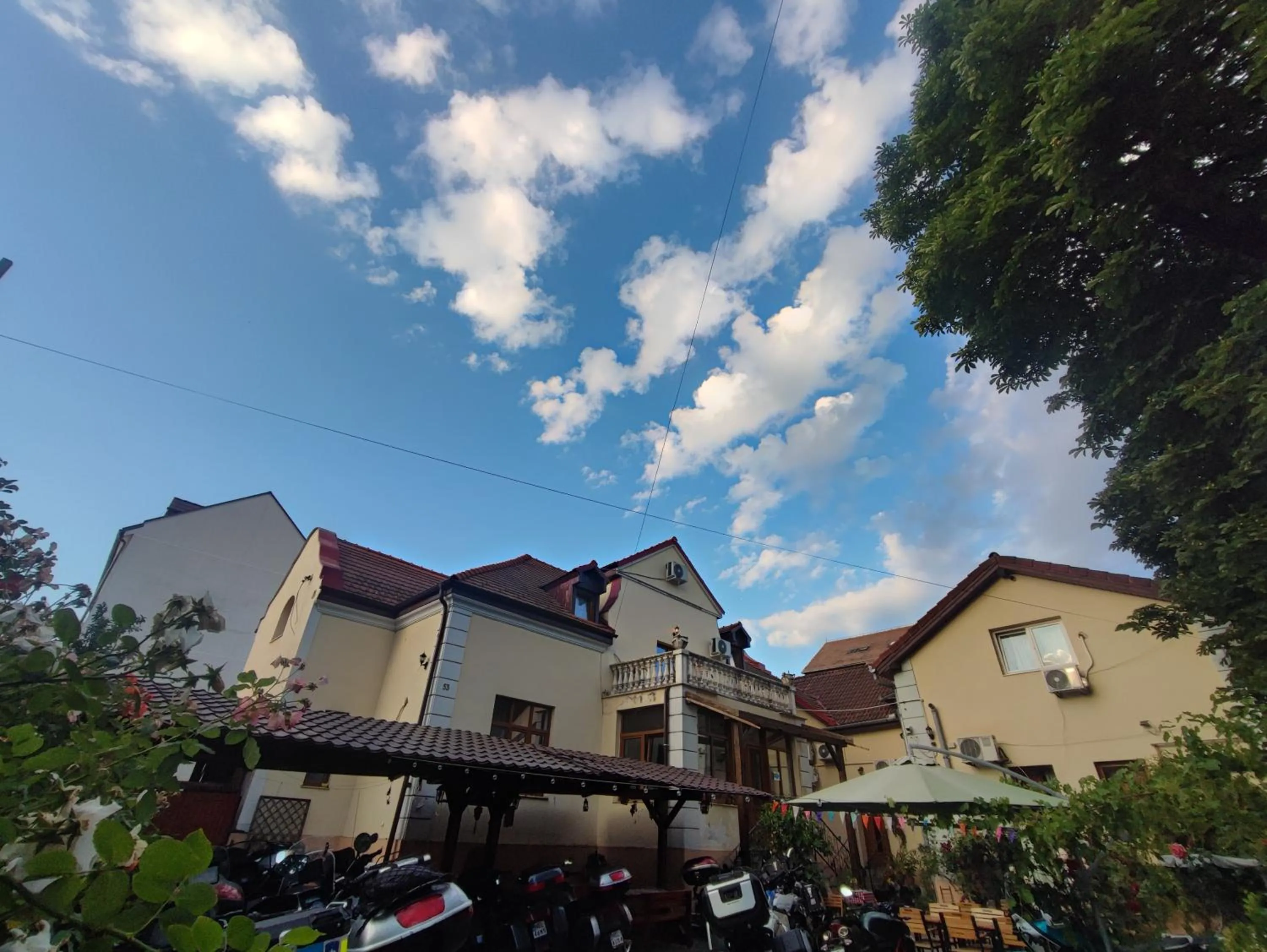 Location in Pensiunea Buon Gusto Sibiu-motorcyle friendly,city center