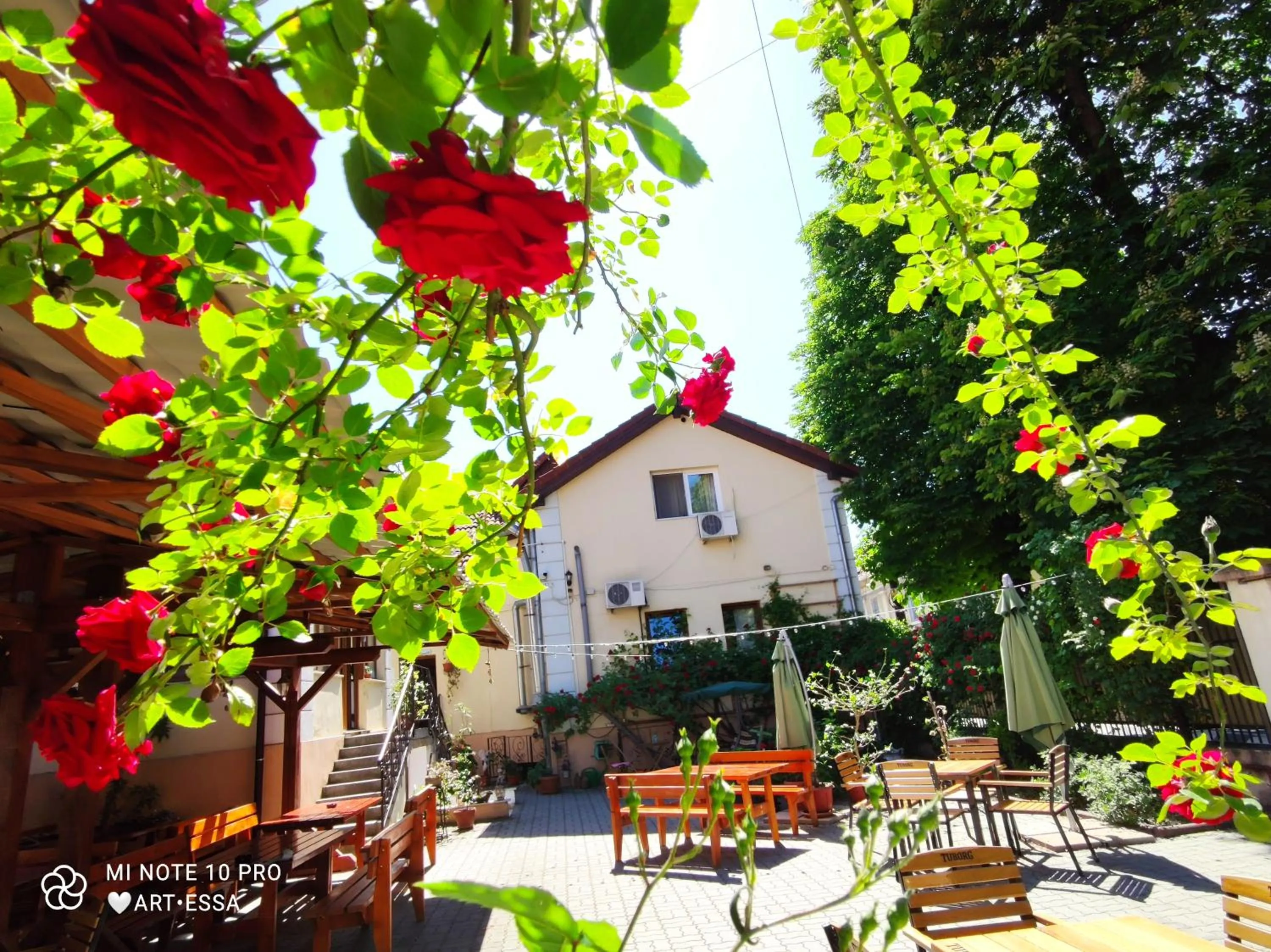 Property building in Pensiunea Buon Gusto Sibiu-motorcyle friendly,city center