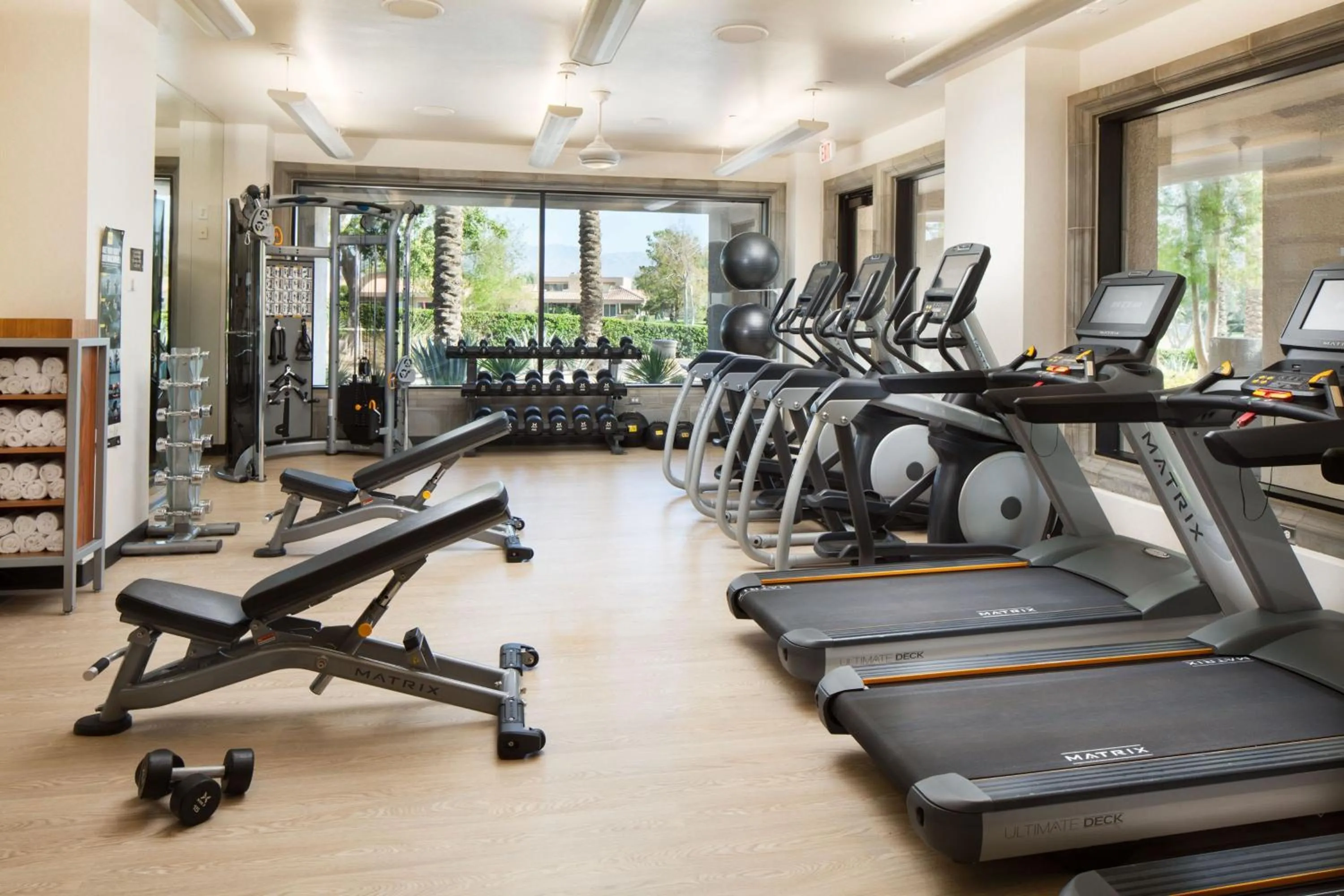 Fitness centre/facilities in The Westin Mission Hills Resort Villas, Palm Springs