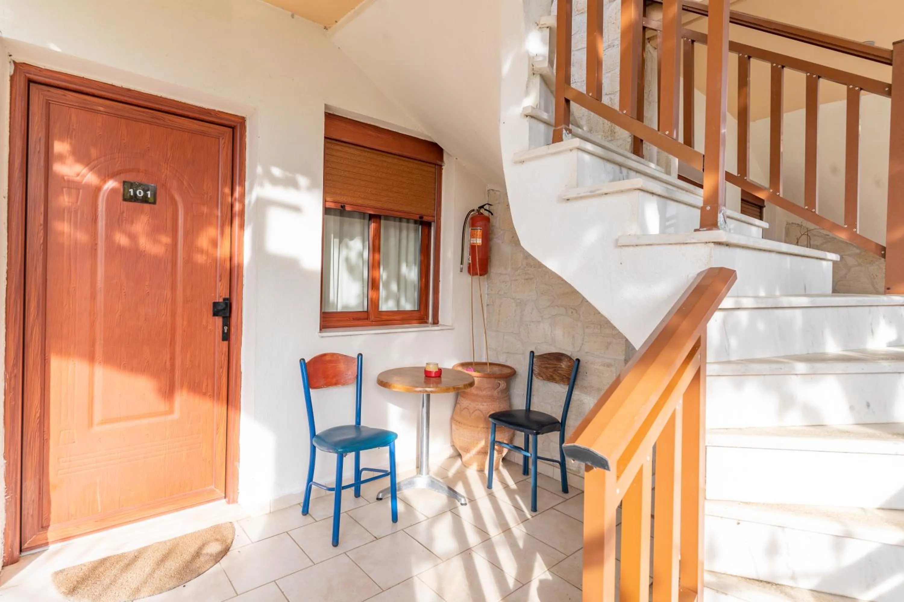 Seating area in Erifili Kallithea