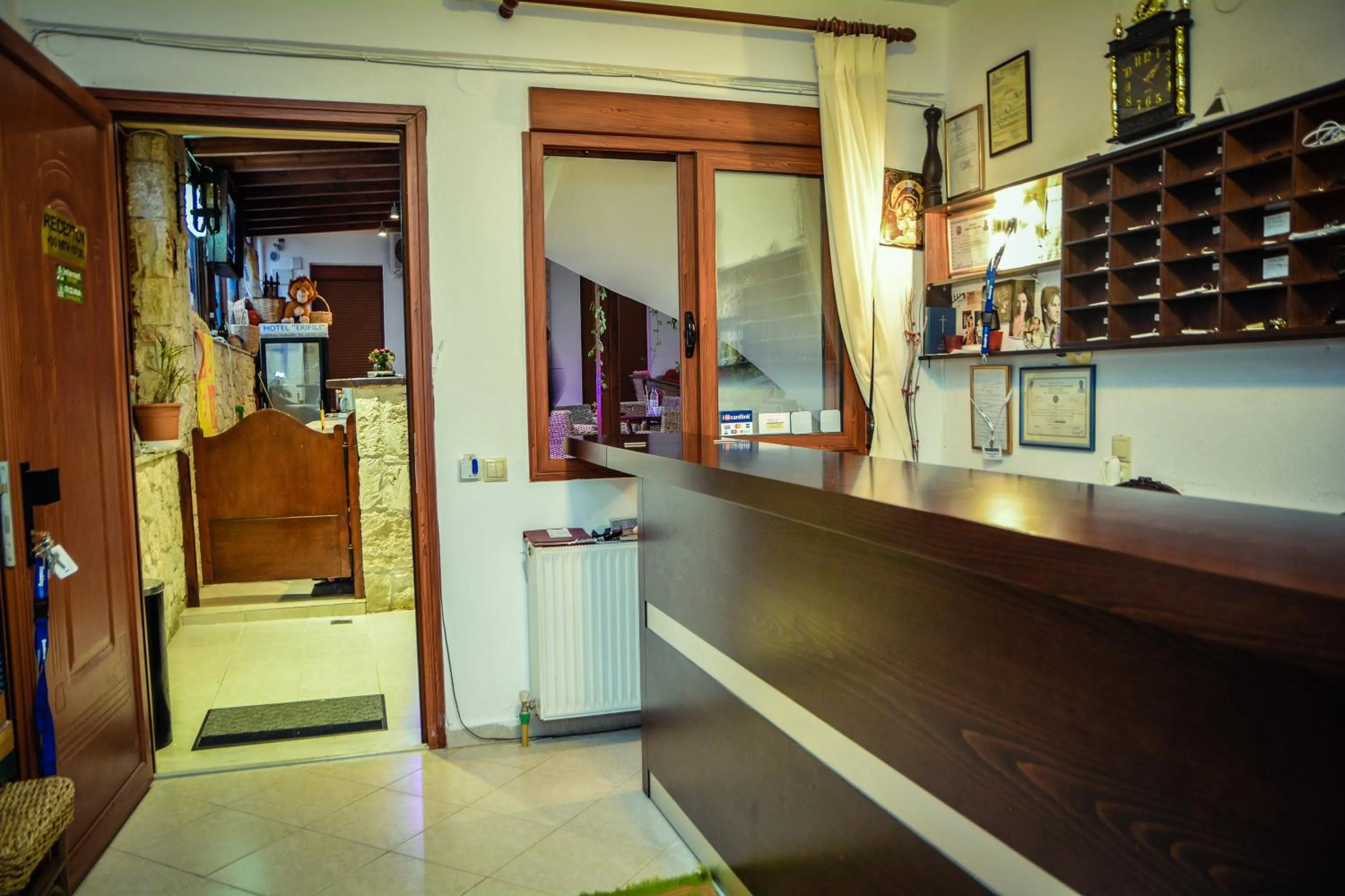Lobby or reception in Erifili Kallithea