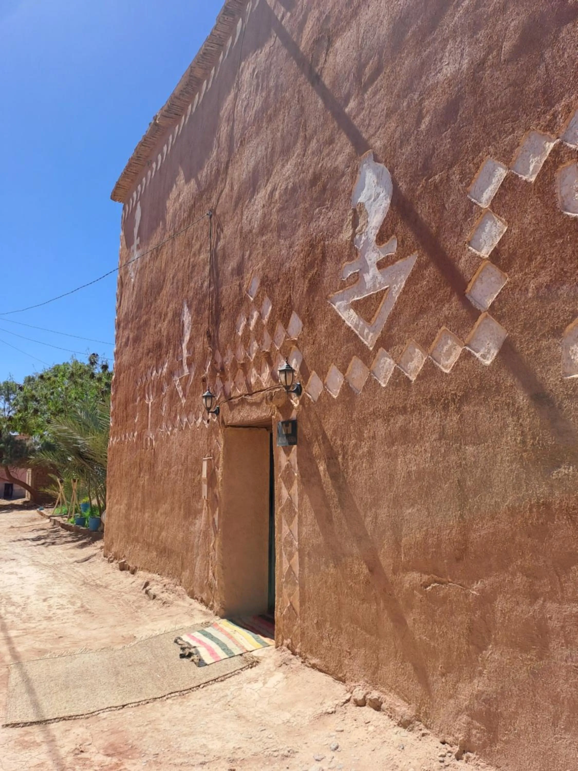 Facade/entrance in Riad Assia Foum Zguid