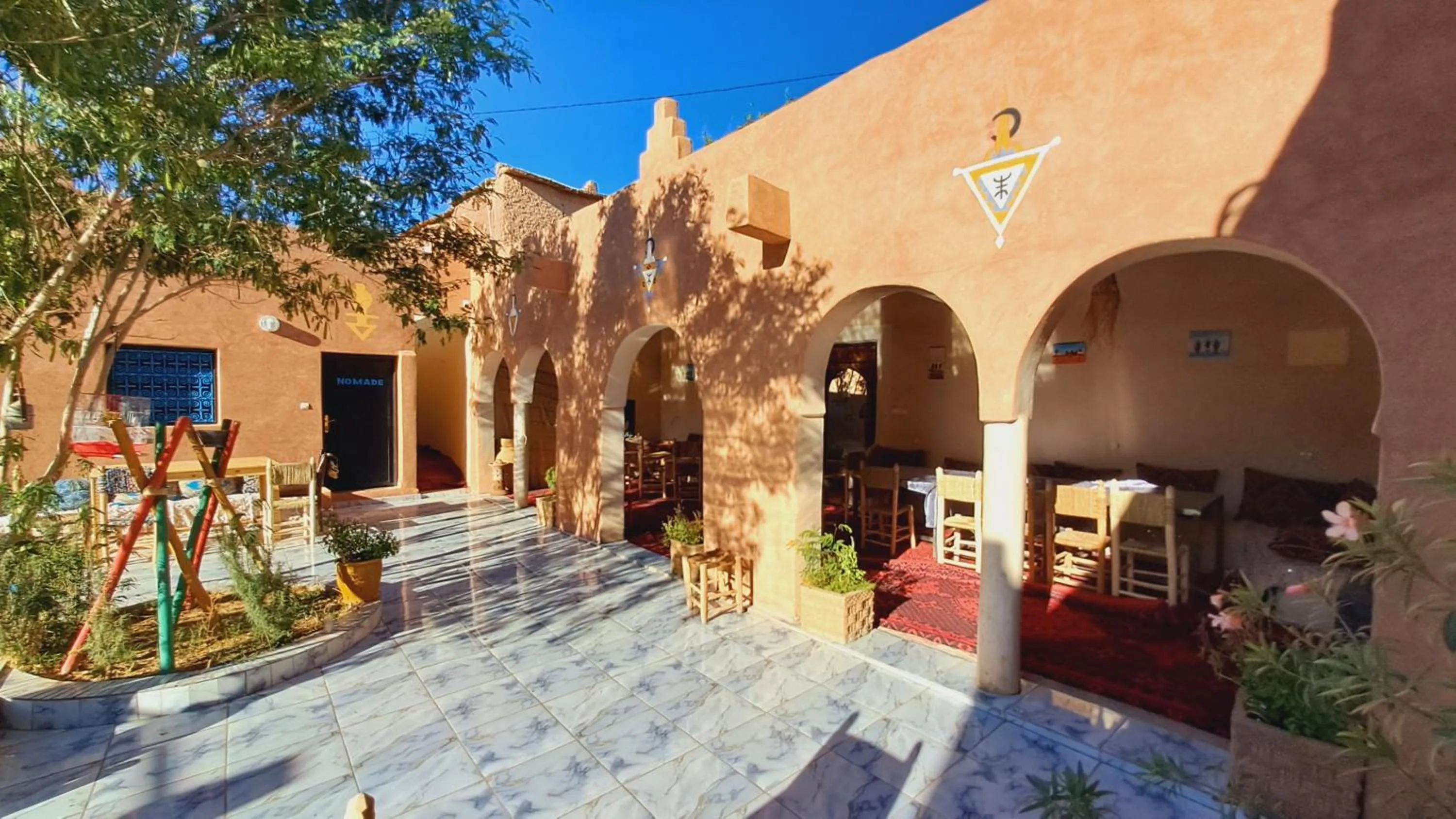 Patio in Riad Assia Foum Zguid