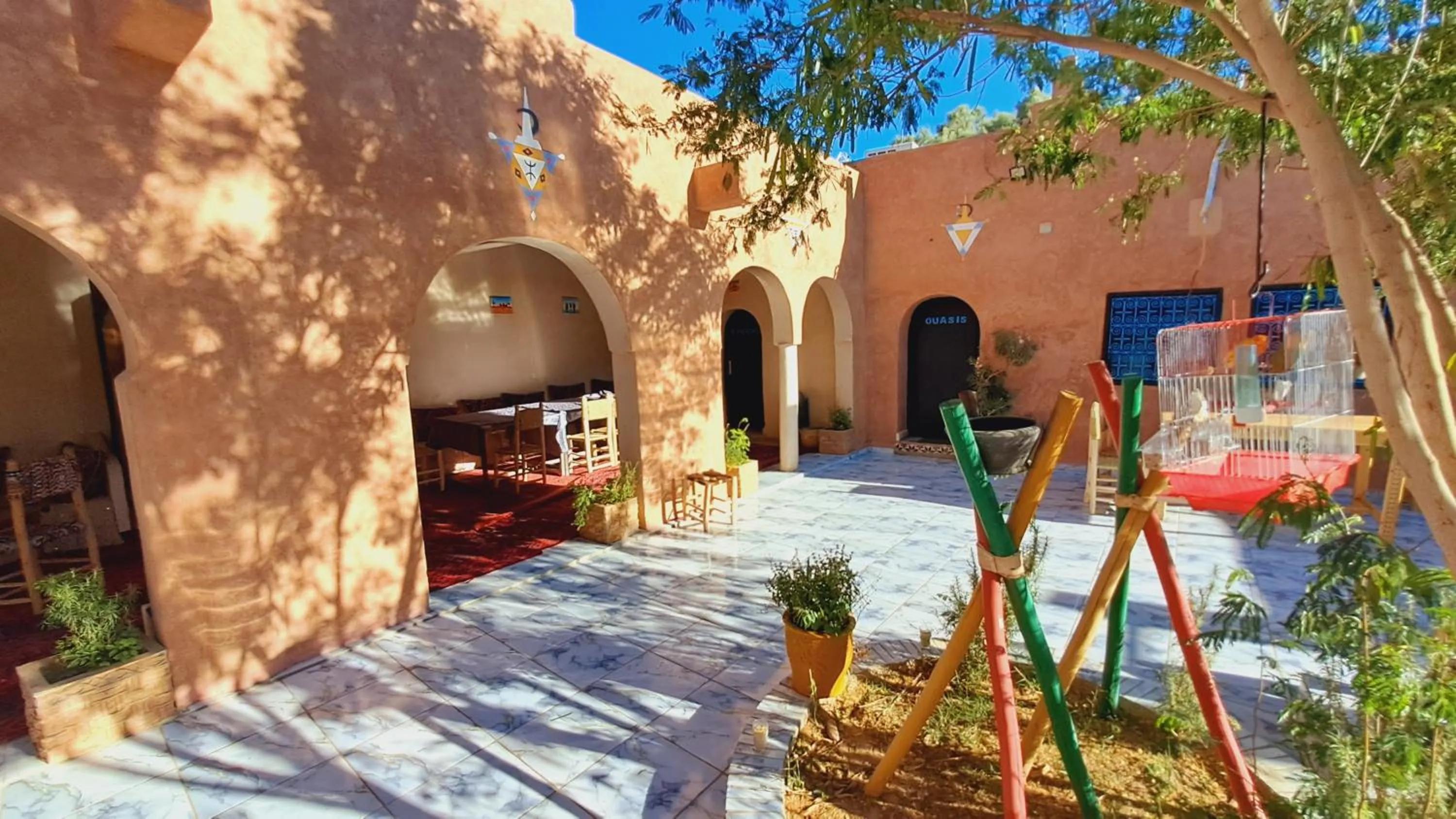 Patio in Riad Assia Foum Zguid