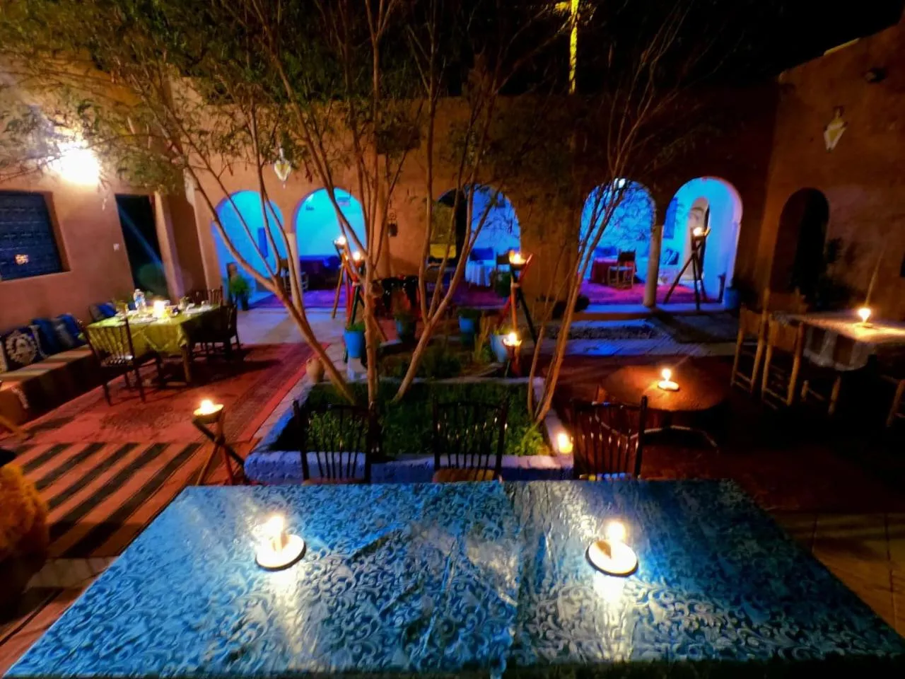 Patio in Riad Assia Foum Zguid