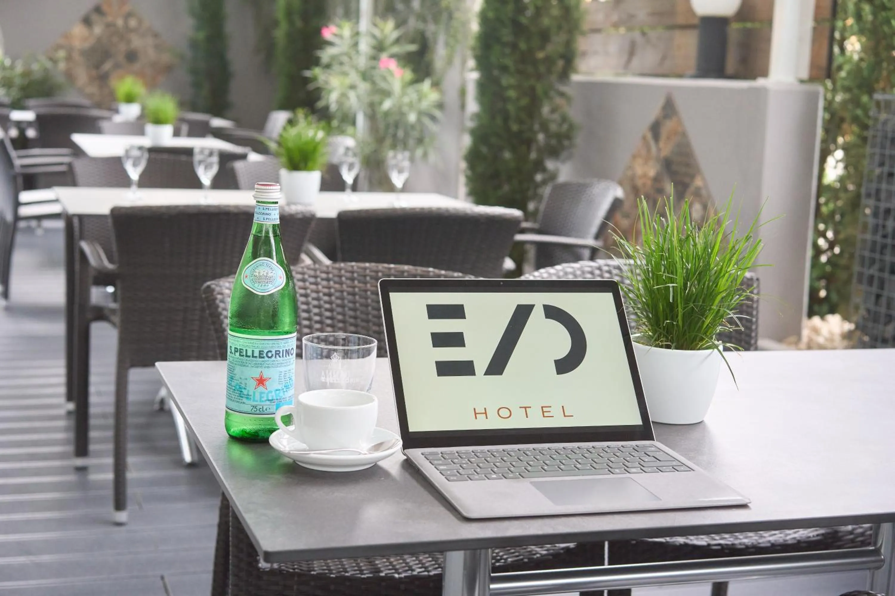 Balcony/Terrace in eXo Individual Hotel Waghäuseler Hof