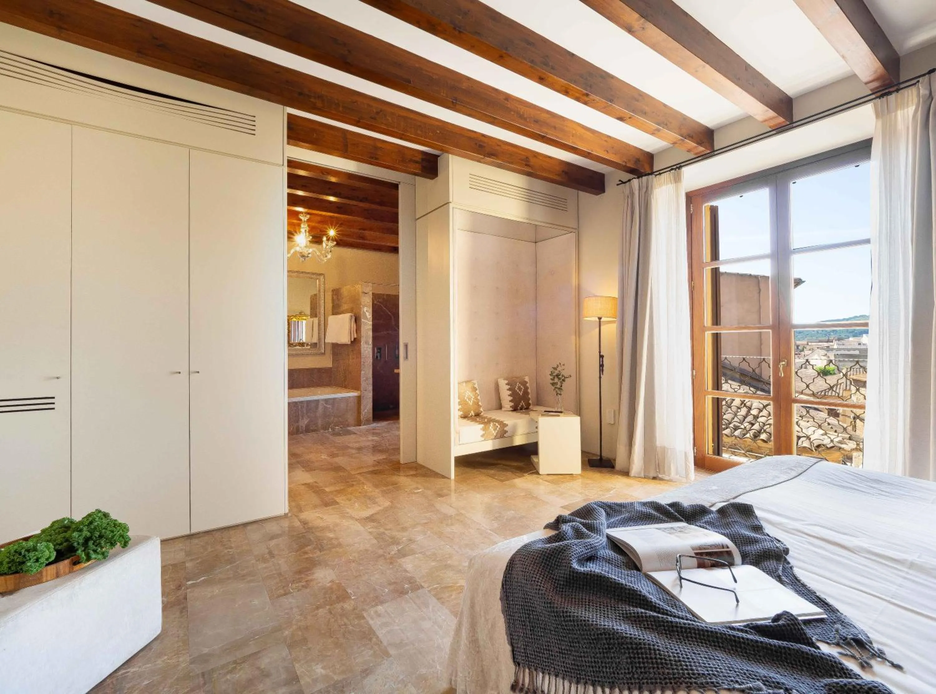 Bedroom in Hotel & Restaurant Jardi d'Artà