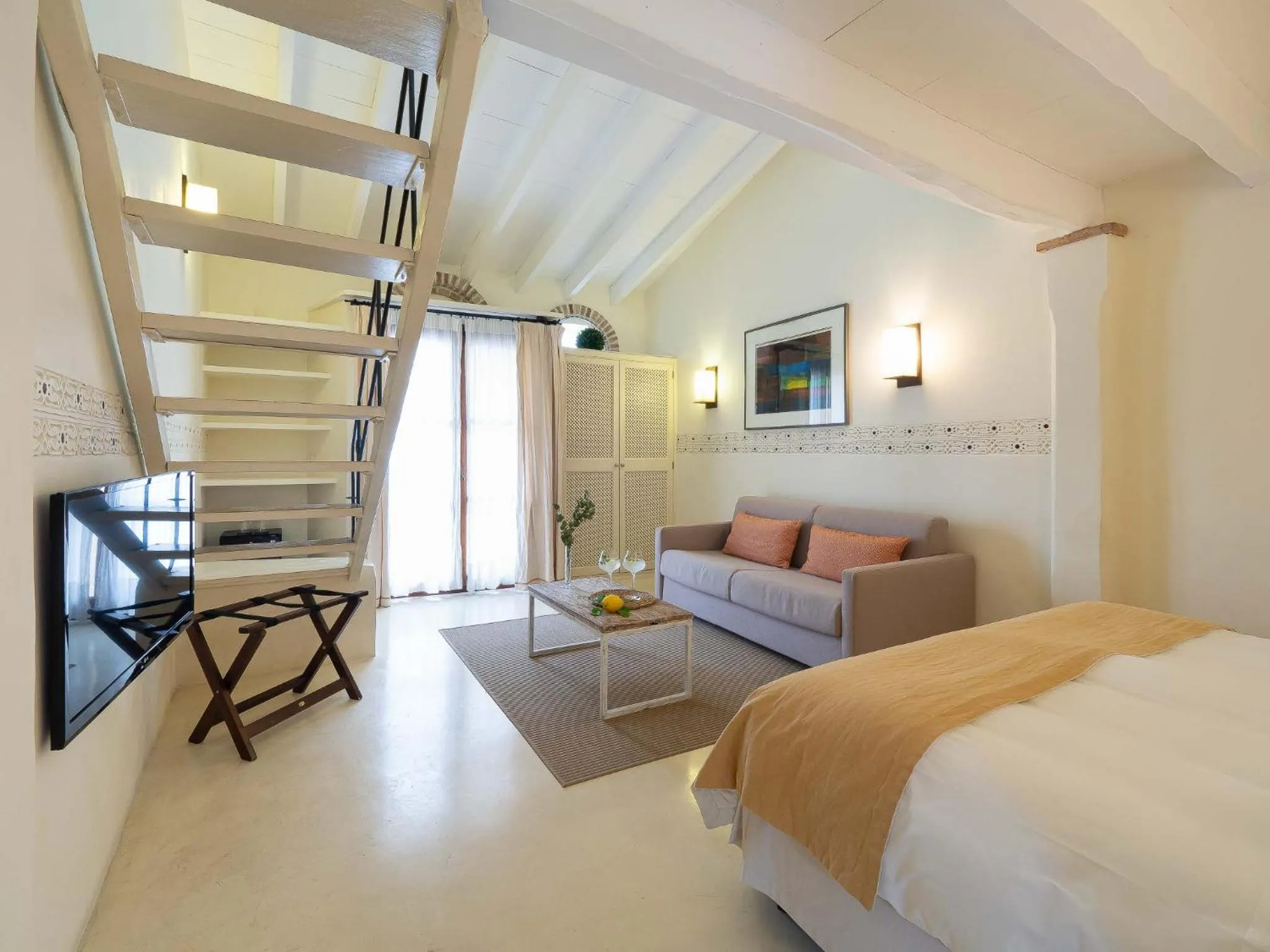 Living room in Hotel & Restaurant Jardi d'Artà