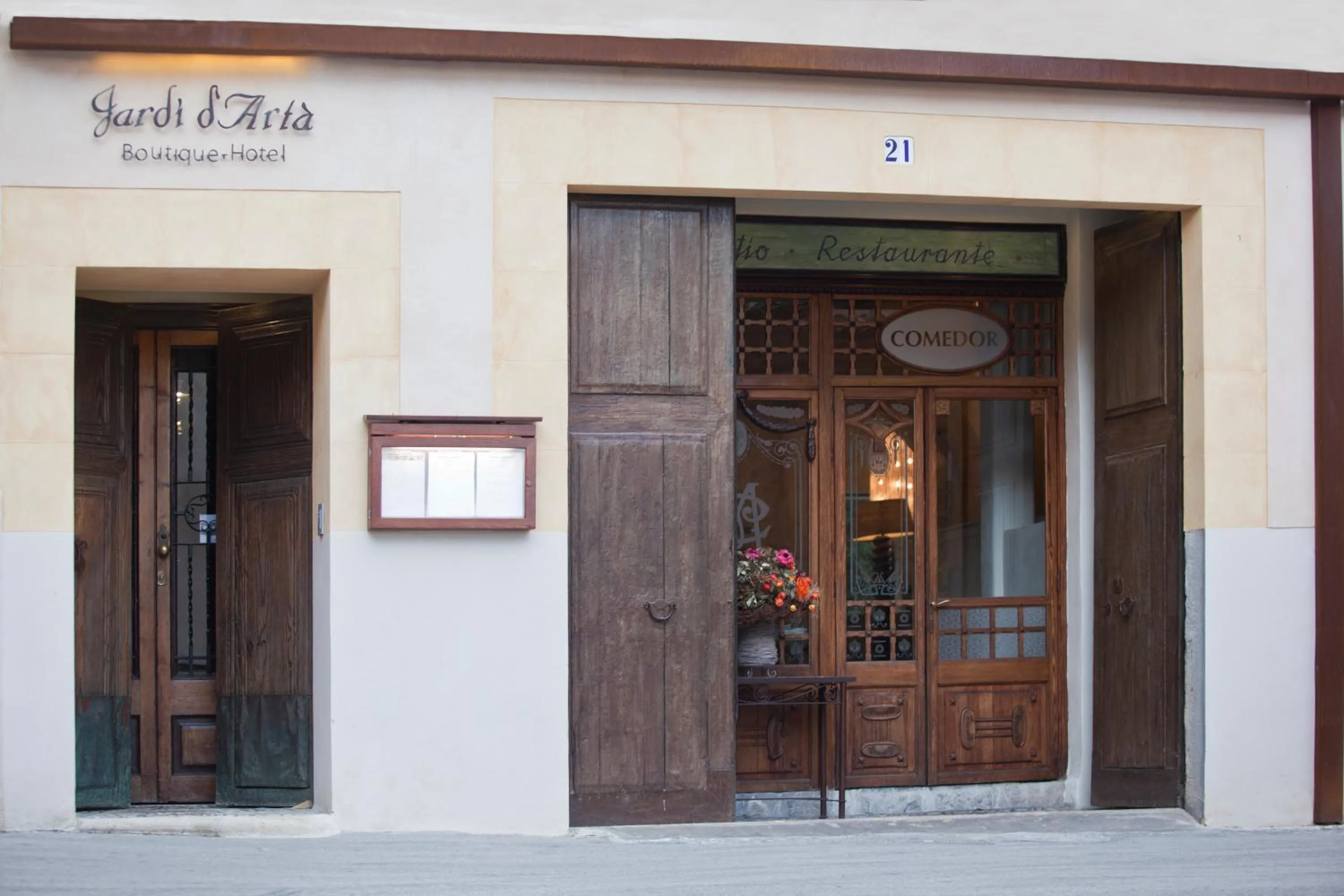 Facade/entrance in Hotel & Restaurant Jardi d'Artà