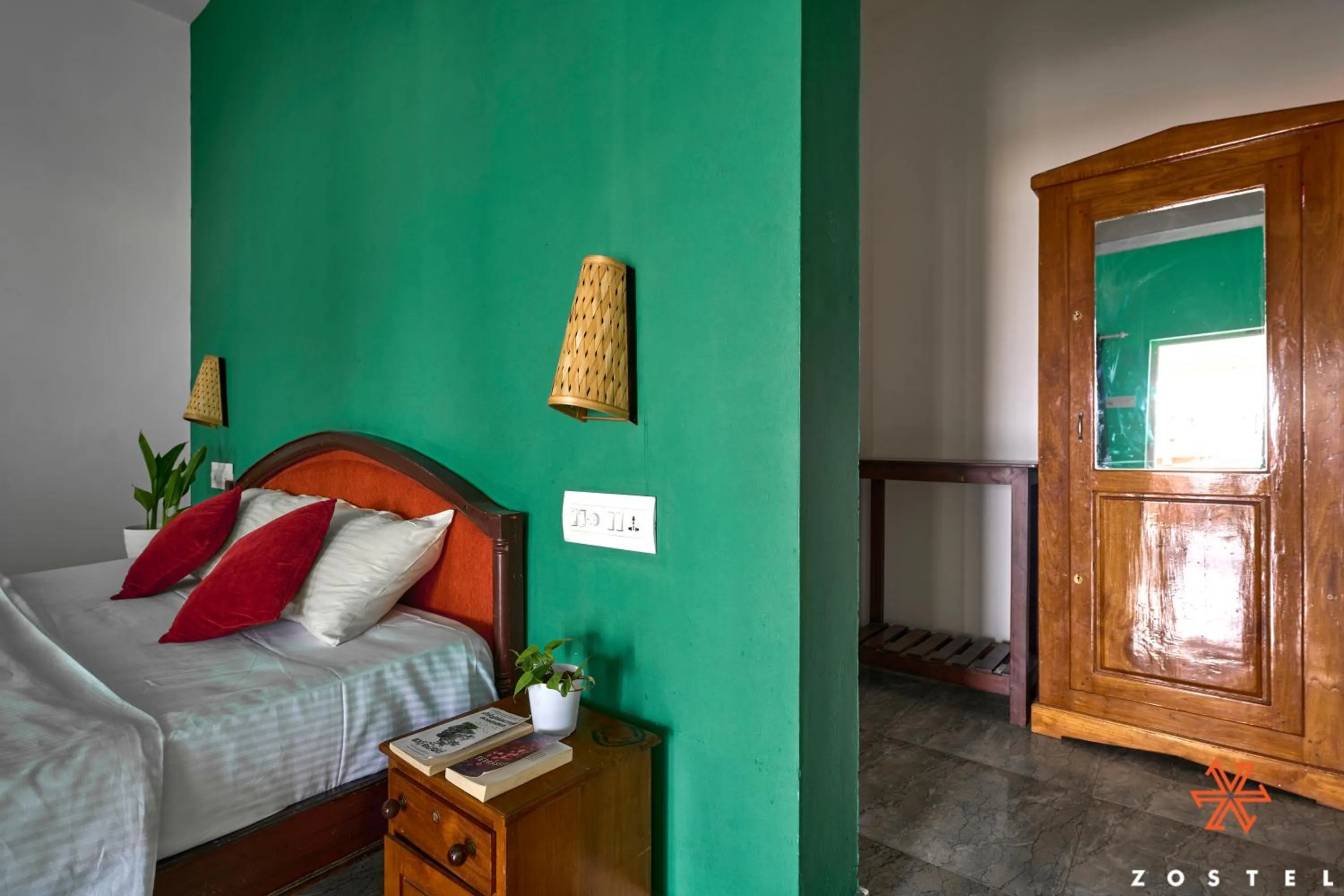 Bed in Zostel Varkala