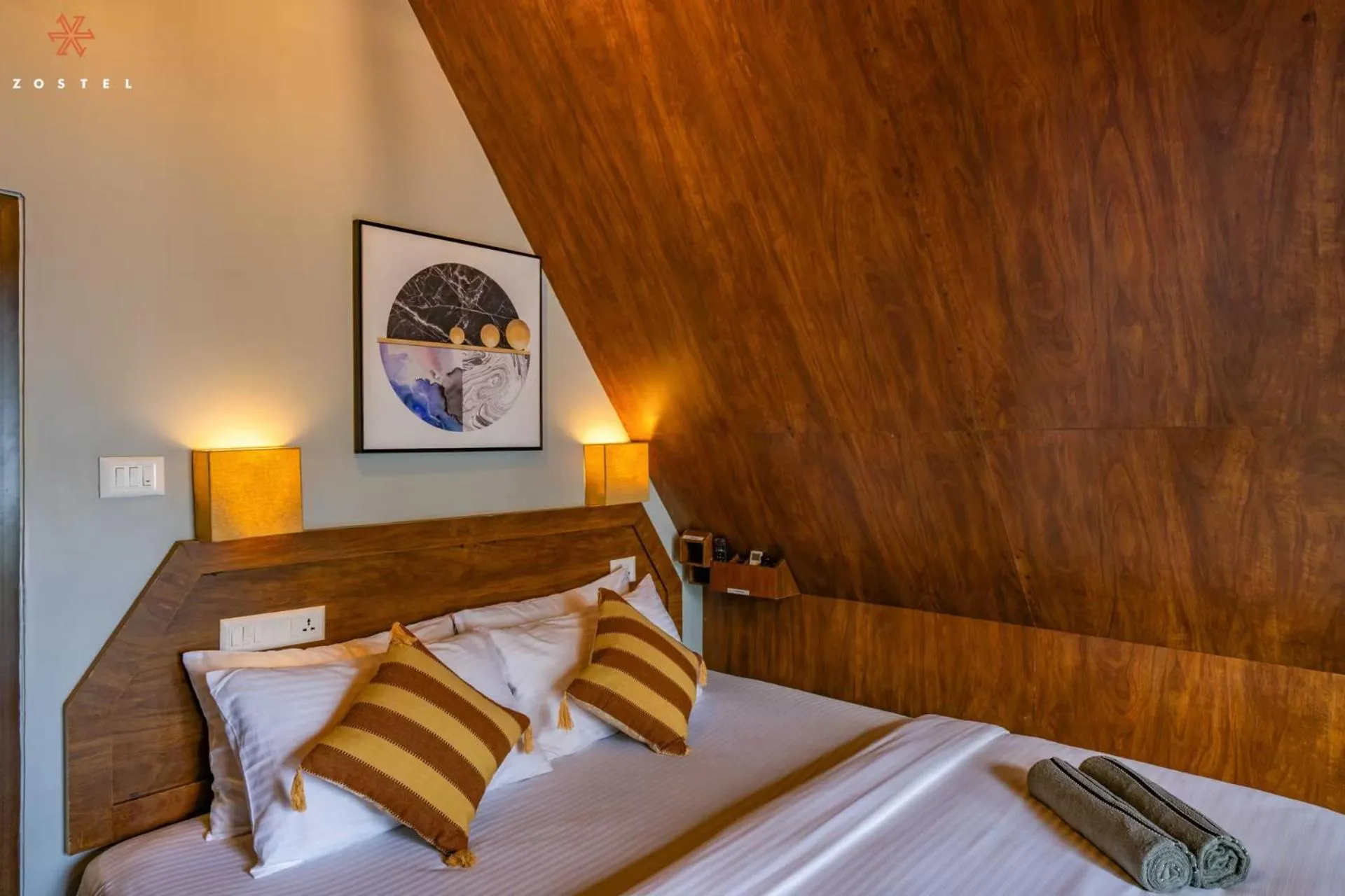 Bed in Zostel Varkala