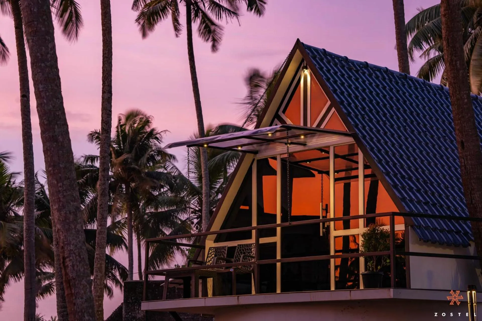 Property building in Zostel Varkala