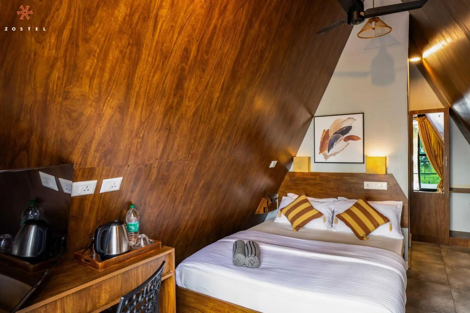 Bed in Zostel Varkala