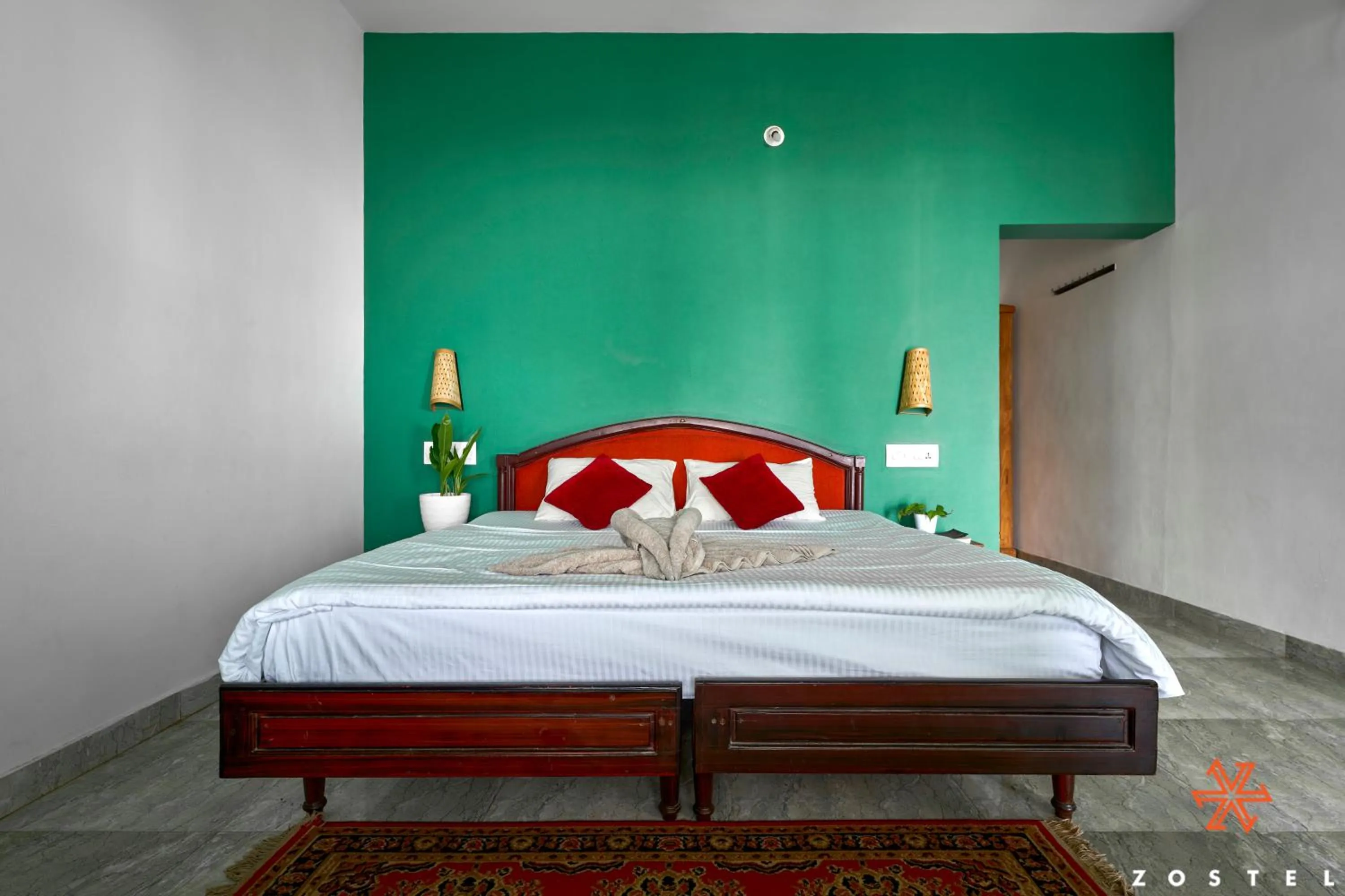 Bed in Zostel Varkala