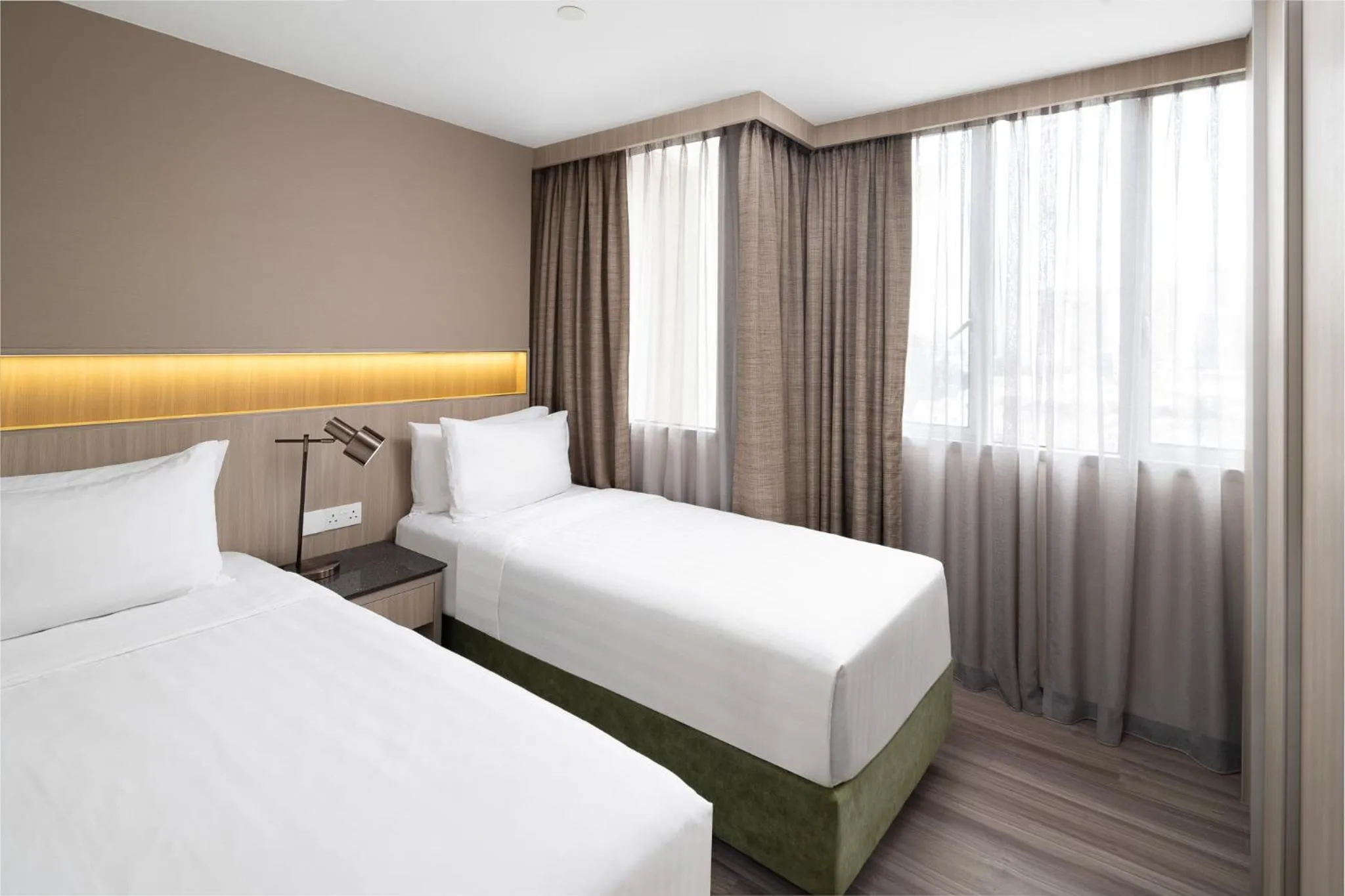 Bedroom, Bed in Park Avenue Clemenceau