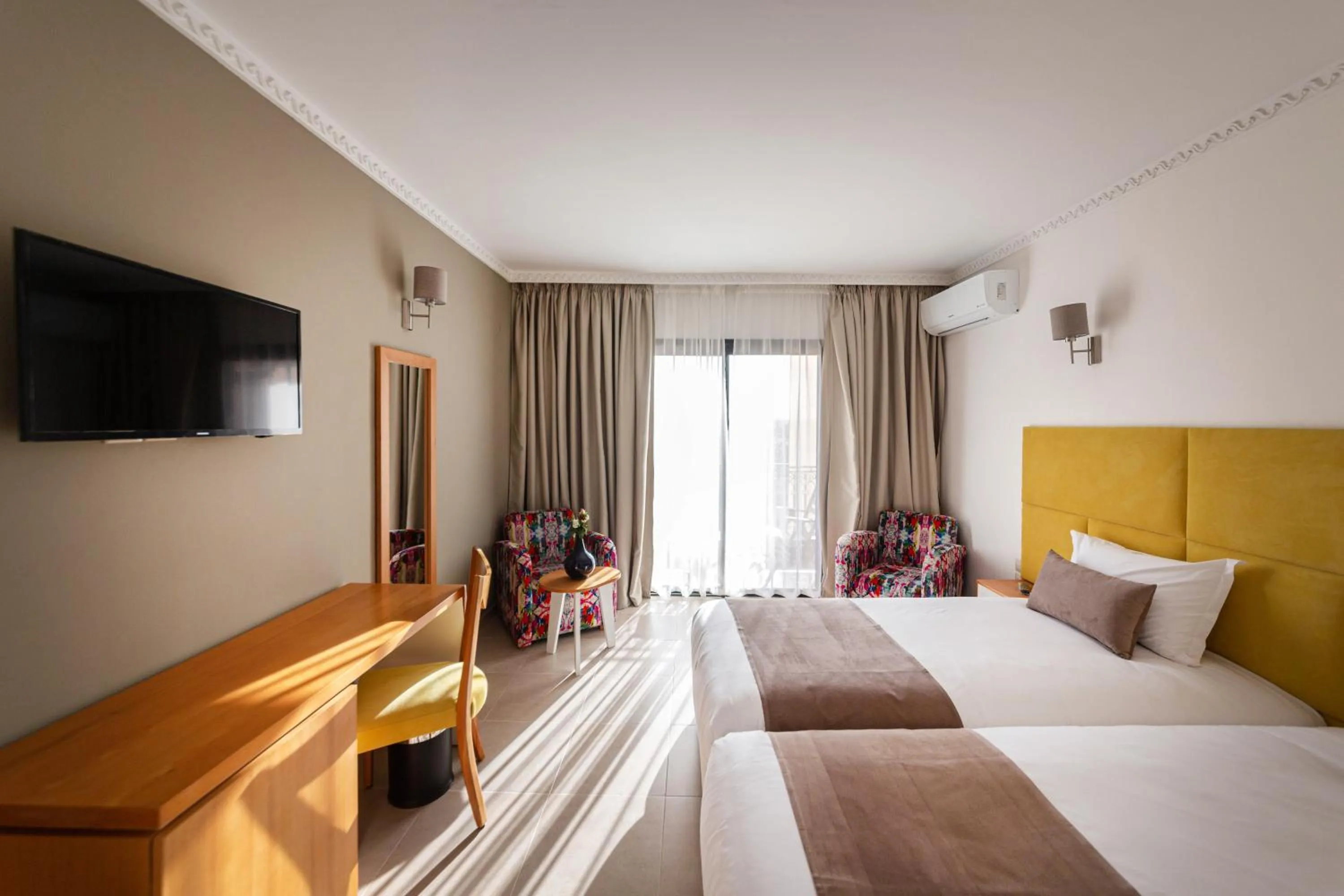 Bed in Hôtel Ibn Batouta