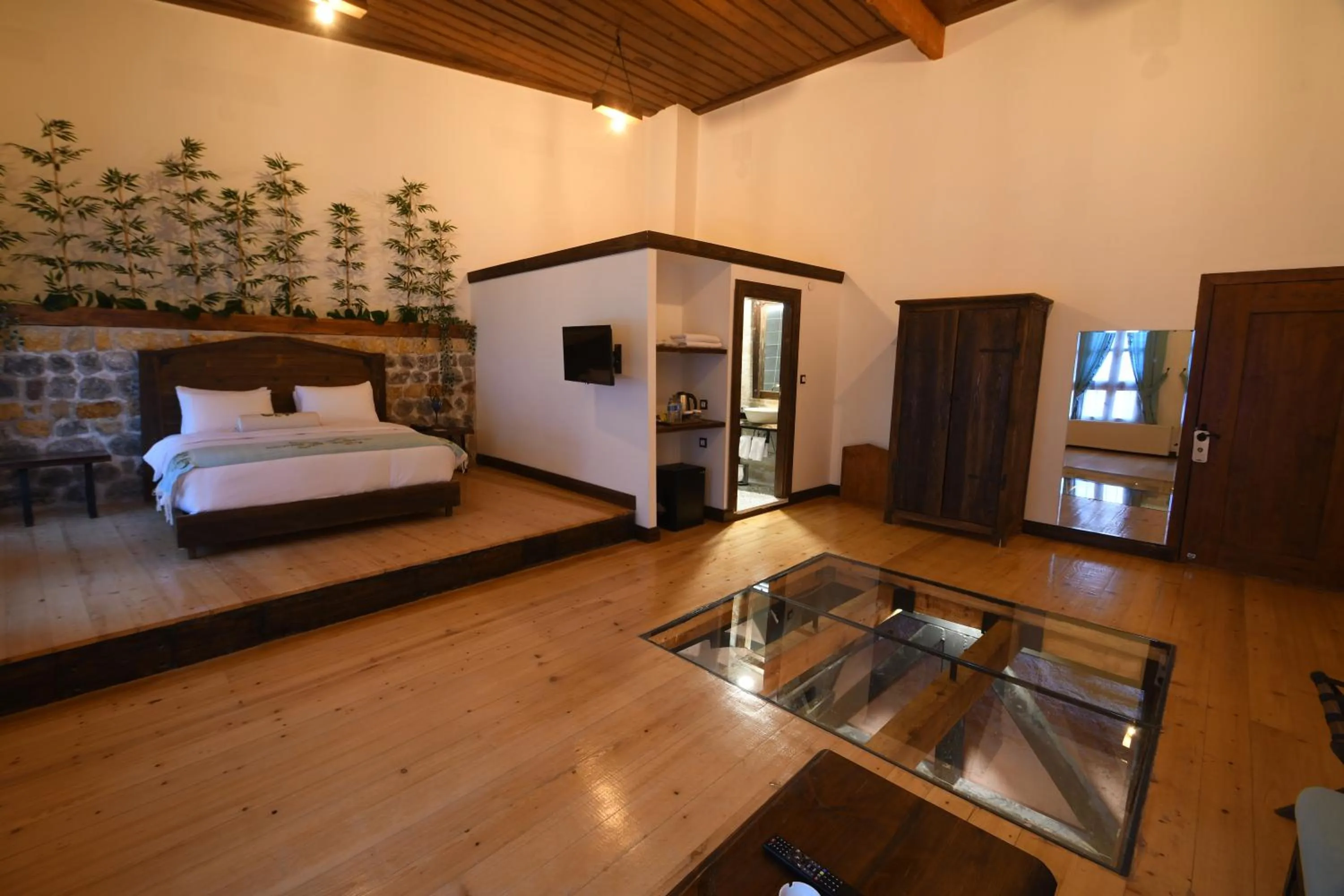 Bed in Yazmacılar Hanı Otel Restaurant