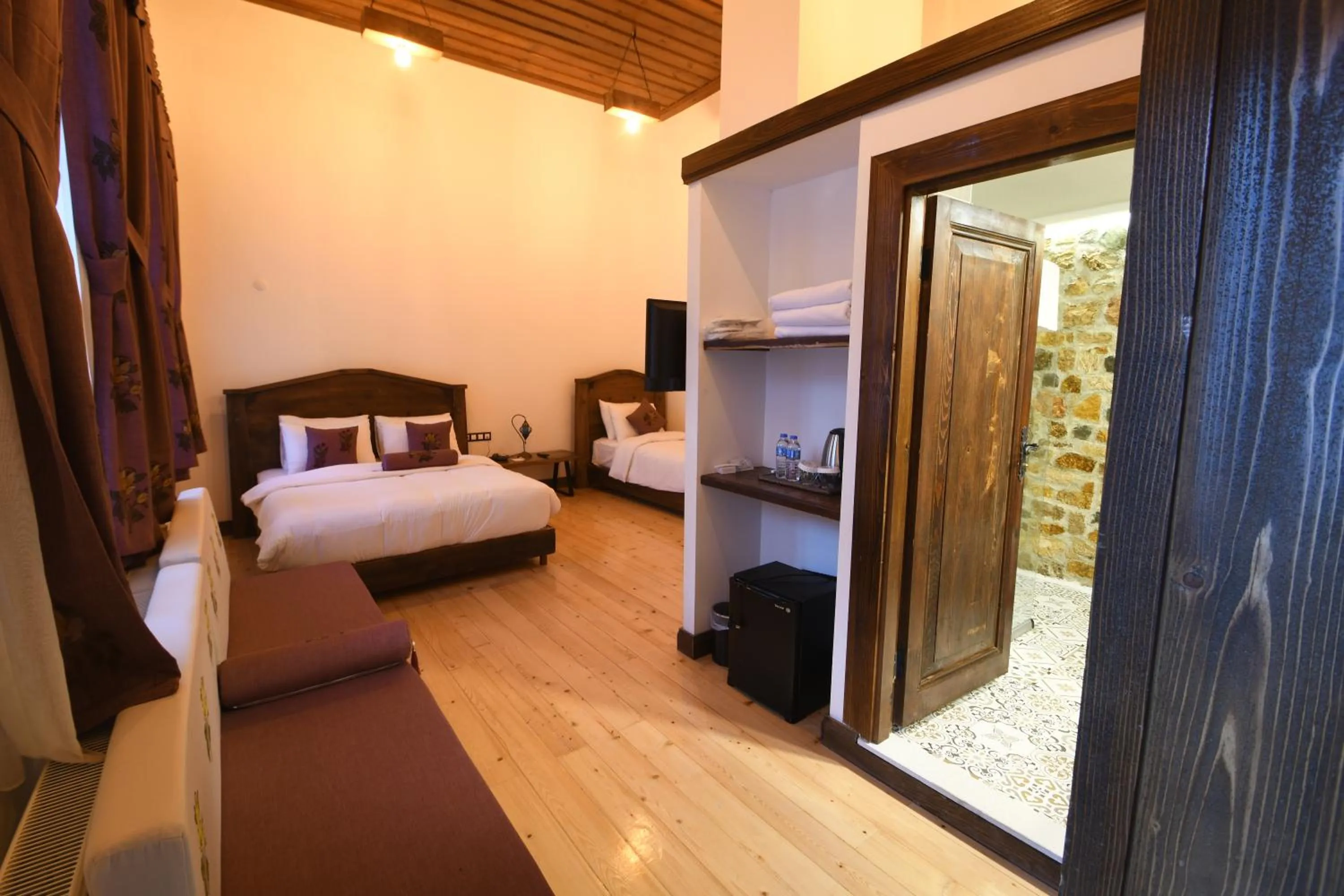 Bed in Yazmacılar Hanı Otel Restaurant