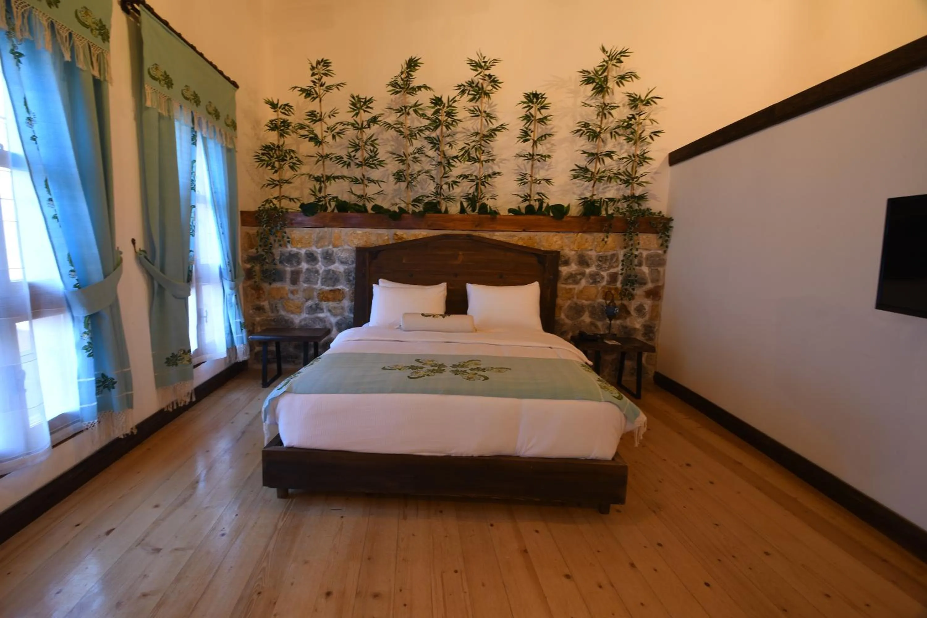 Bed in Yazmacılar Hanı Otel Restaurant