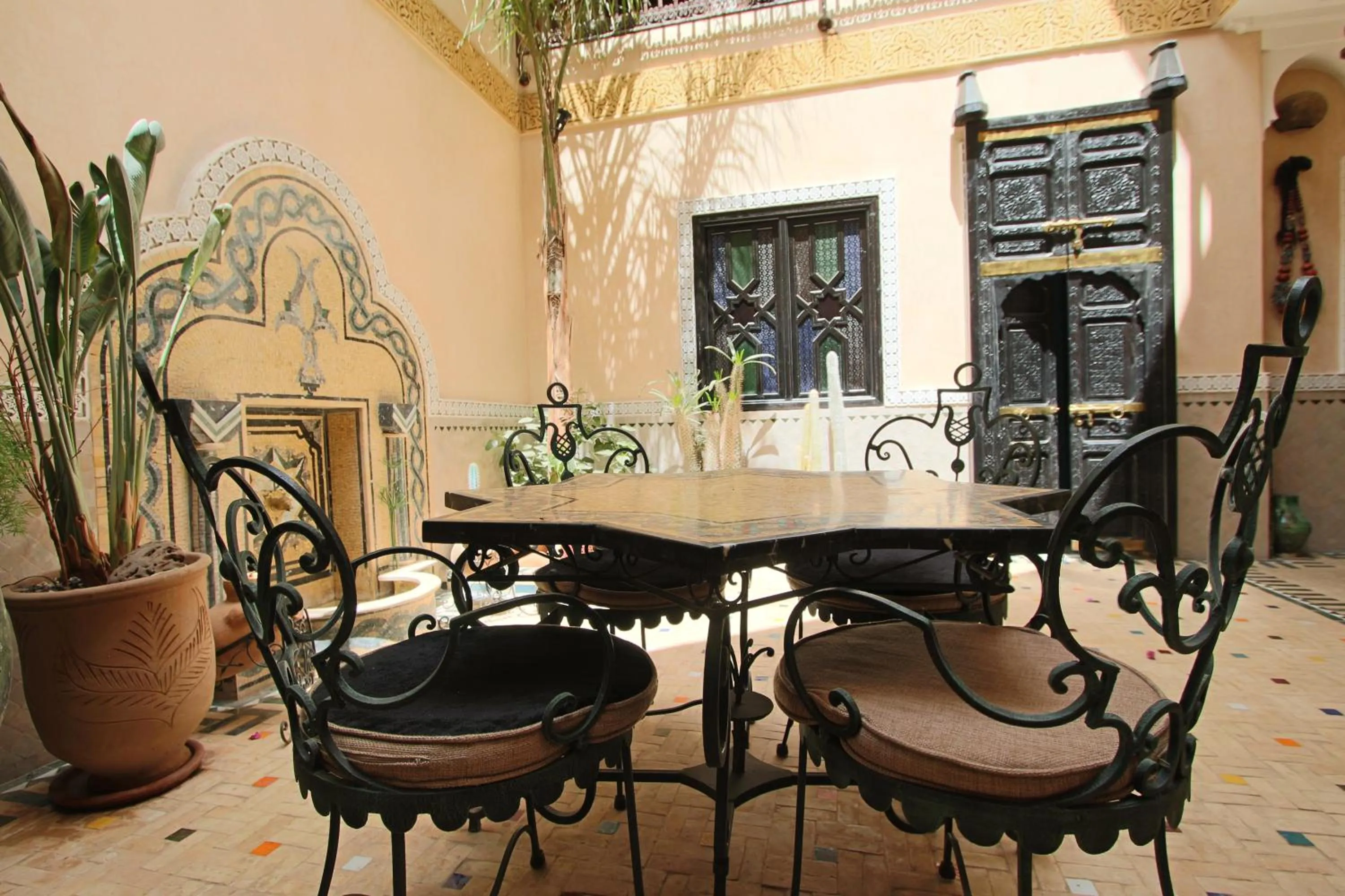 Patio in RIAD MAKENE MOUCHKILL