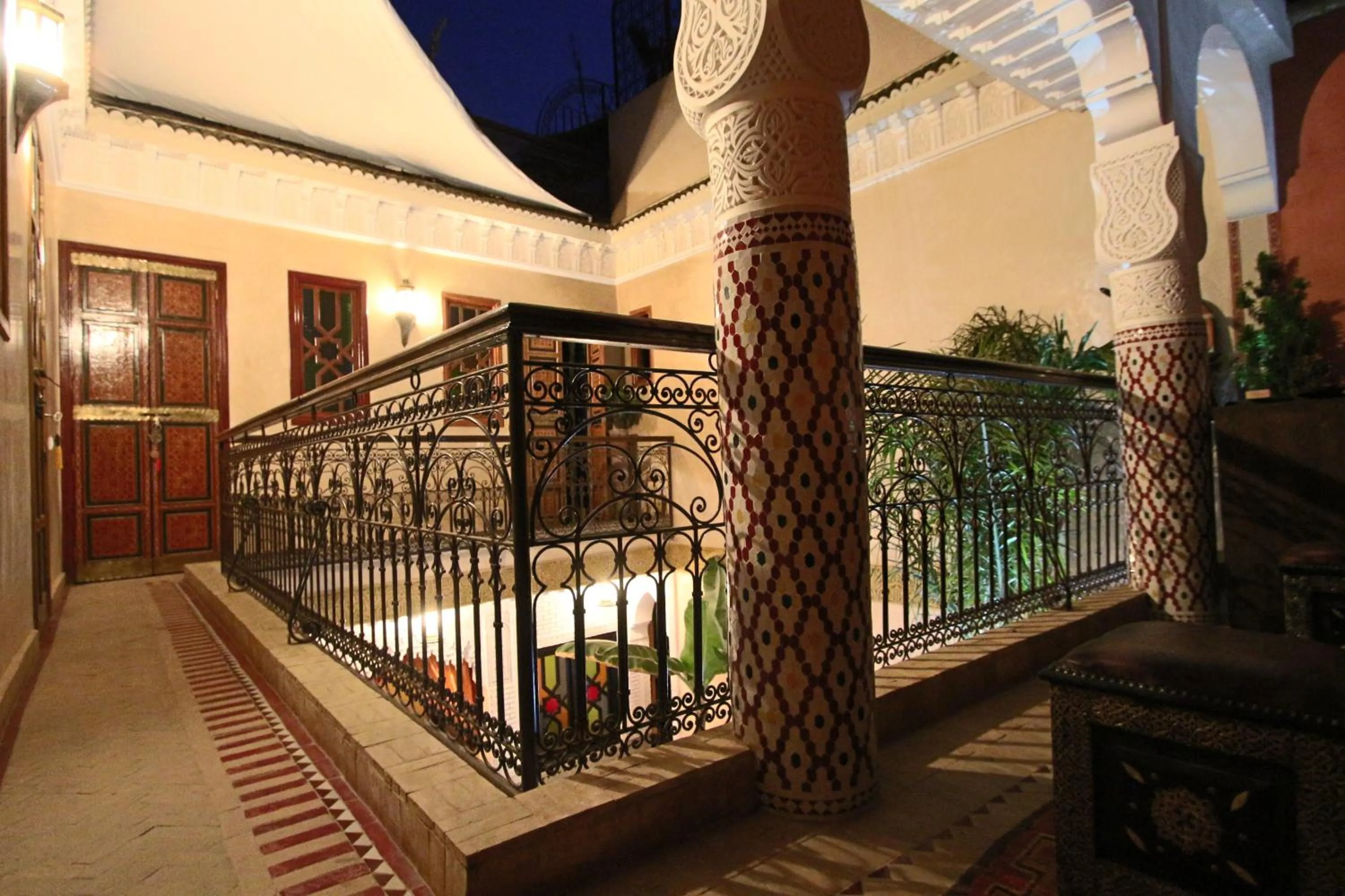 Balcony/Terrace in RIAD MAKENE MOUCHKILL