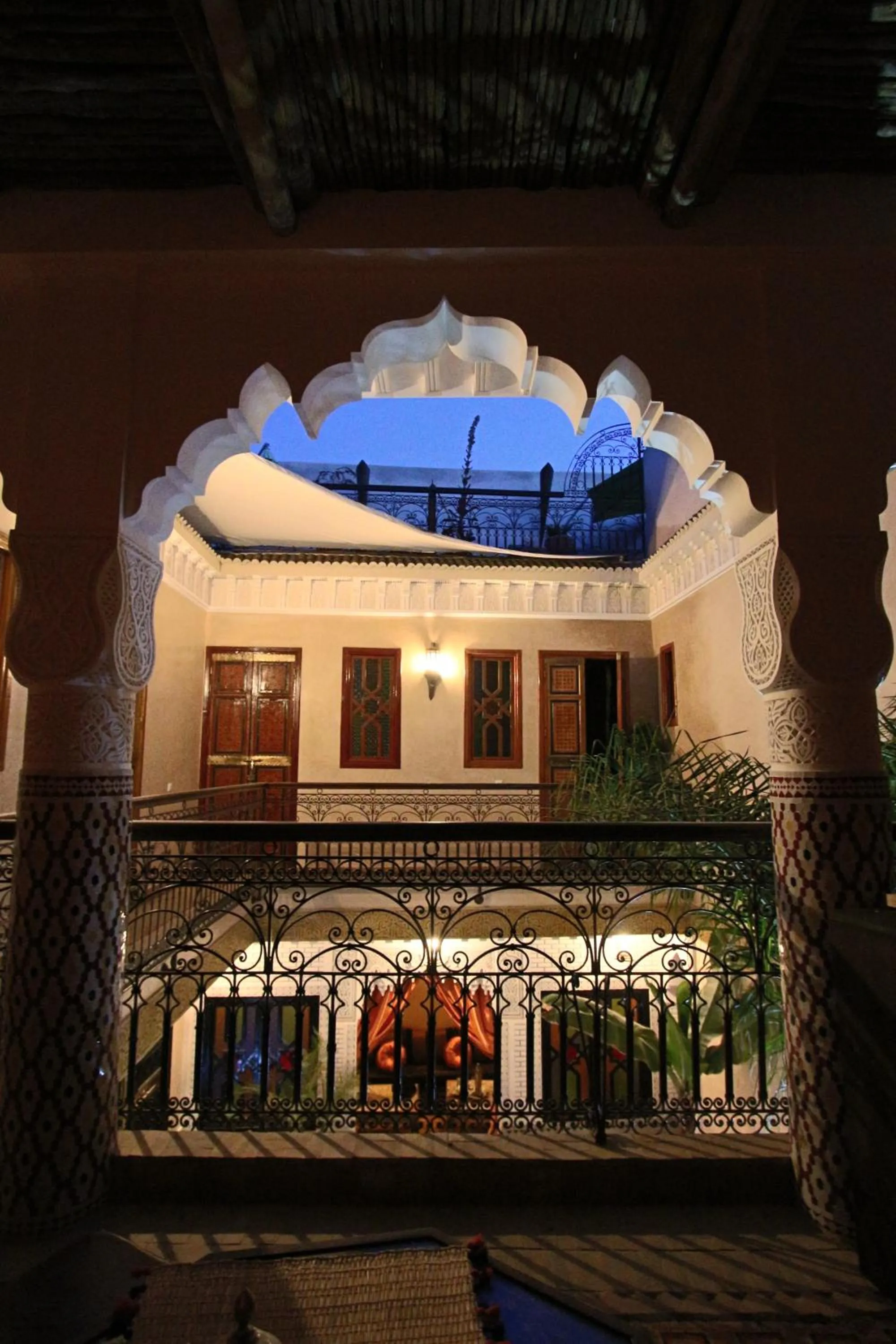 Balcony/Terrace in RIAD MAKENE MOUCHKILL