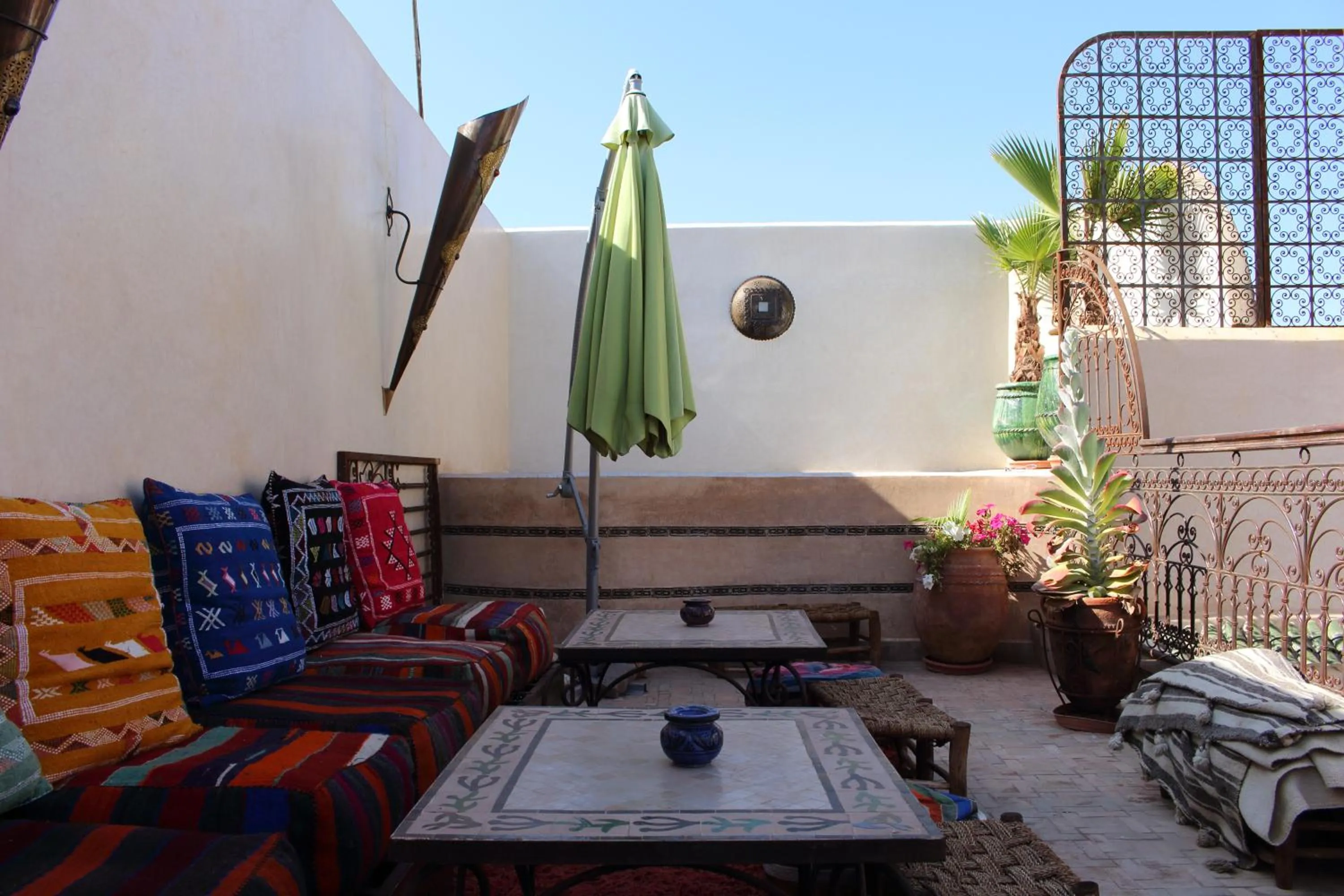 Balcony/Terrace in RIAD MAKENE MOUCHKILL