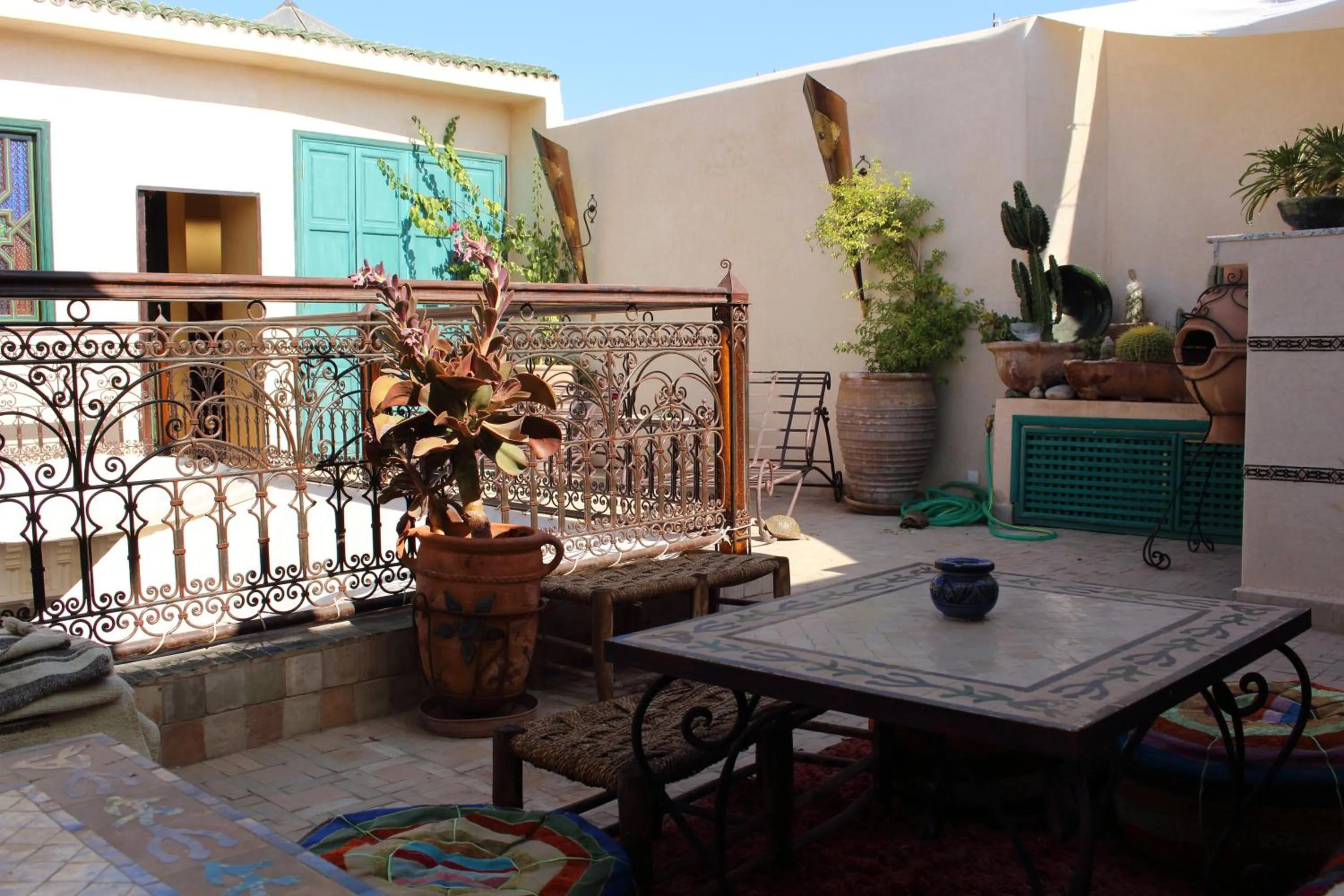 Balcony/Terrace in RIAD MAKENE MOUCHKILL