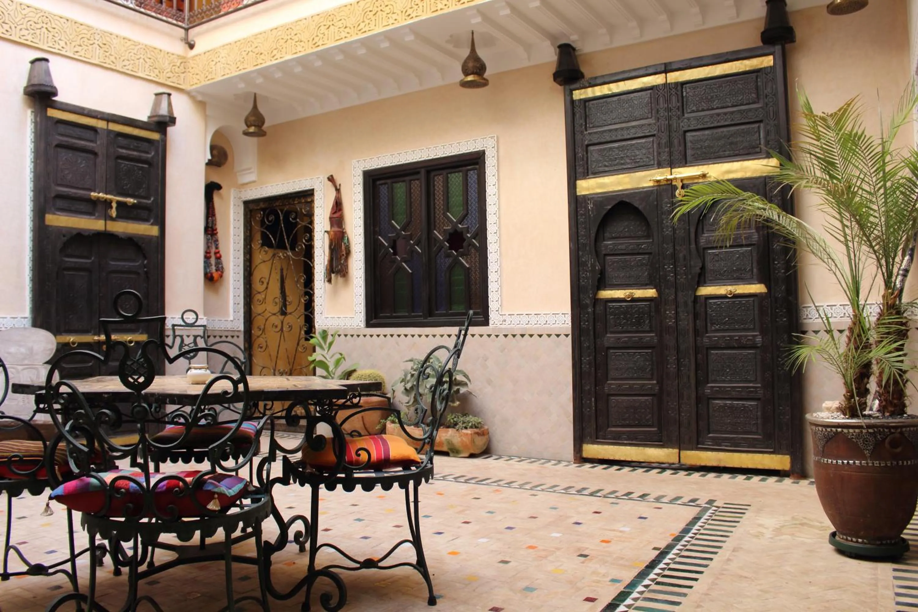 Patio in RIAD MAKENE MOUCHKILL