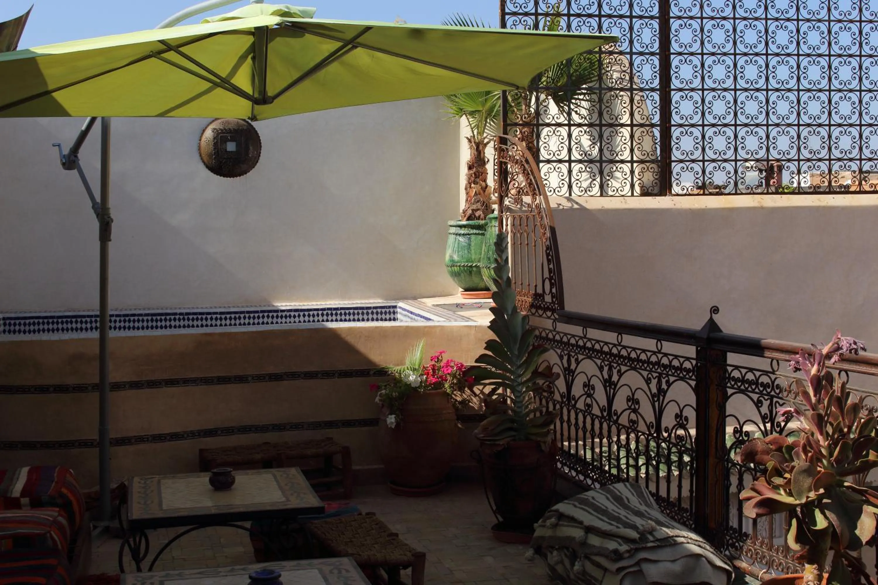 Balcony/Terrace in RIAD MAKENE MOUCHKILL