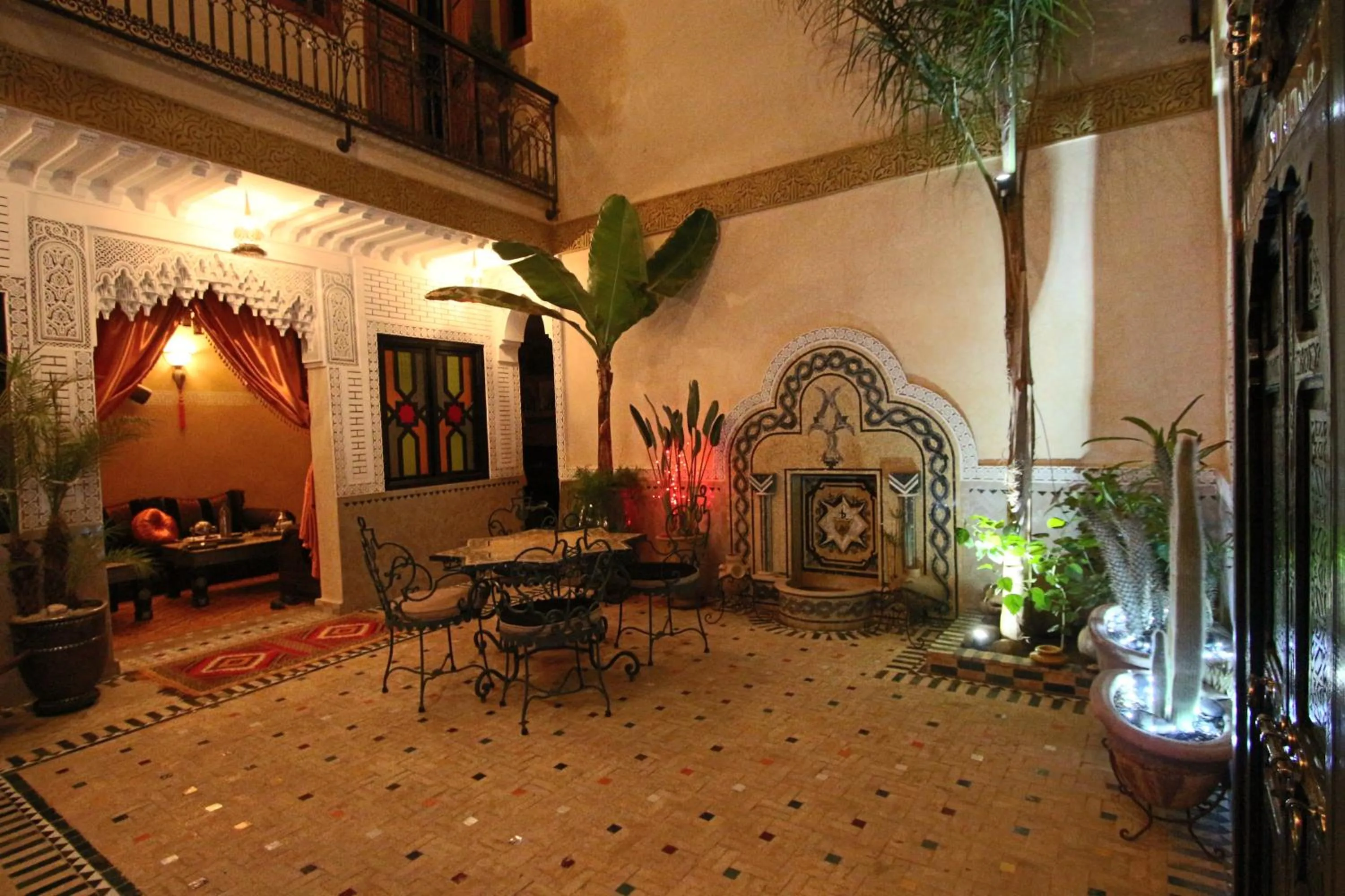 Patio in RIAD MAKENE MOUCHKILL