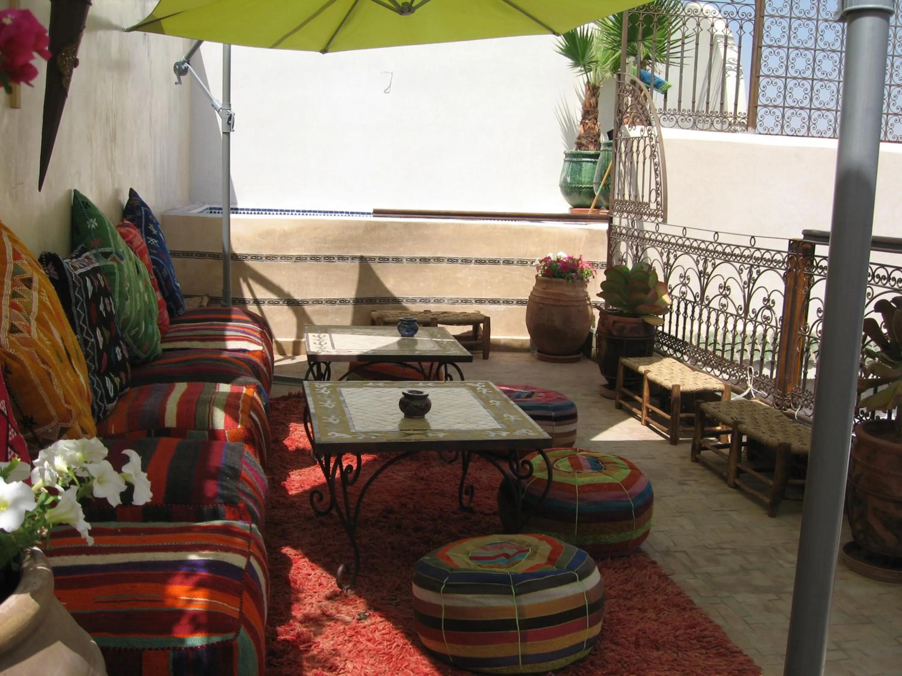 Balcony/Terrace in RIAD MAKENE MOUCHKILL