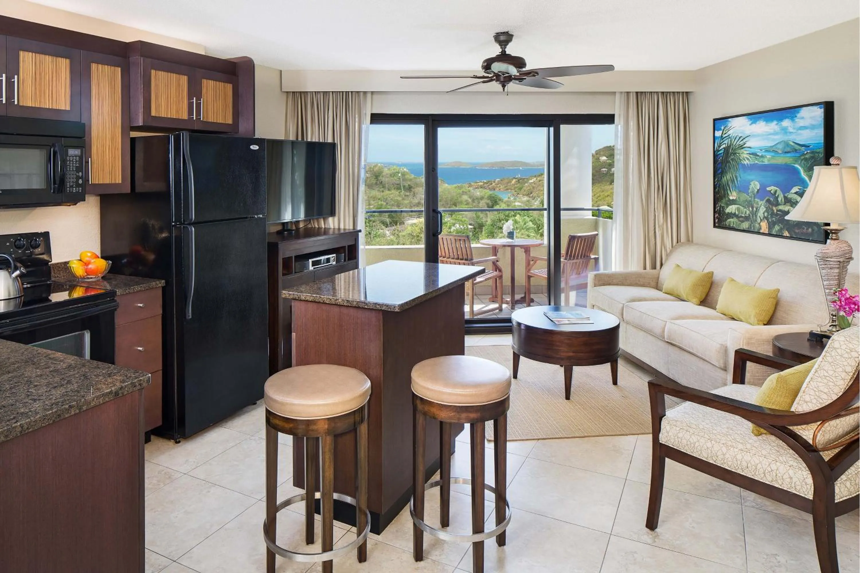 Living room in The Westin St. John Resort Villas