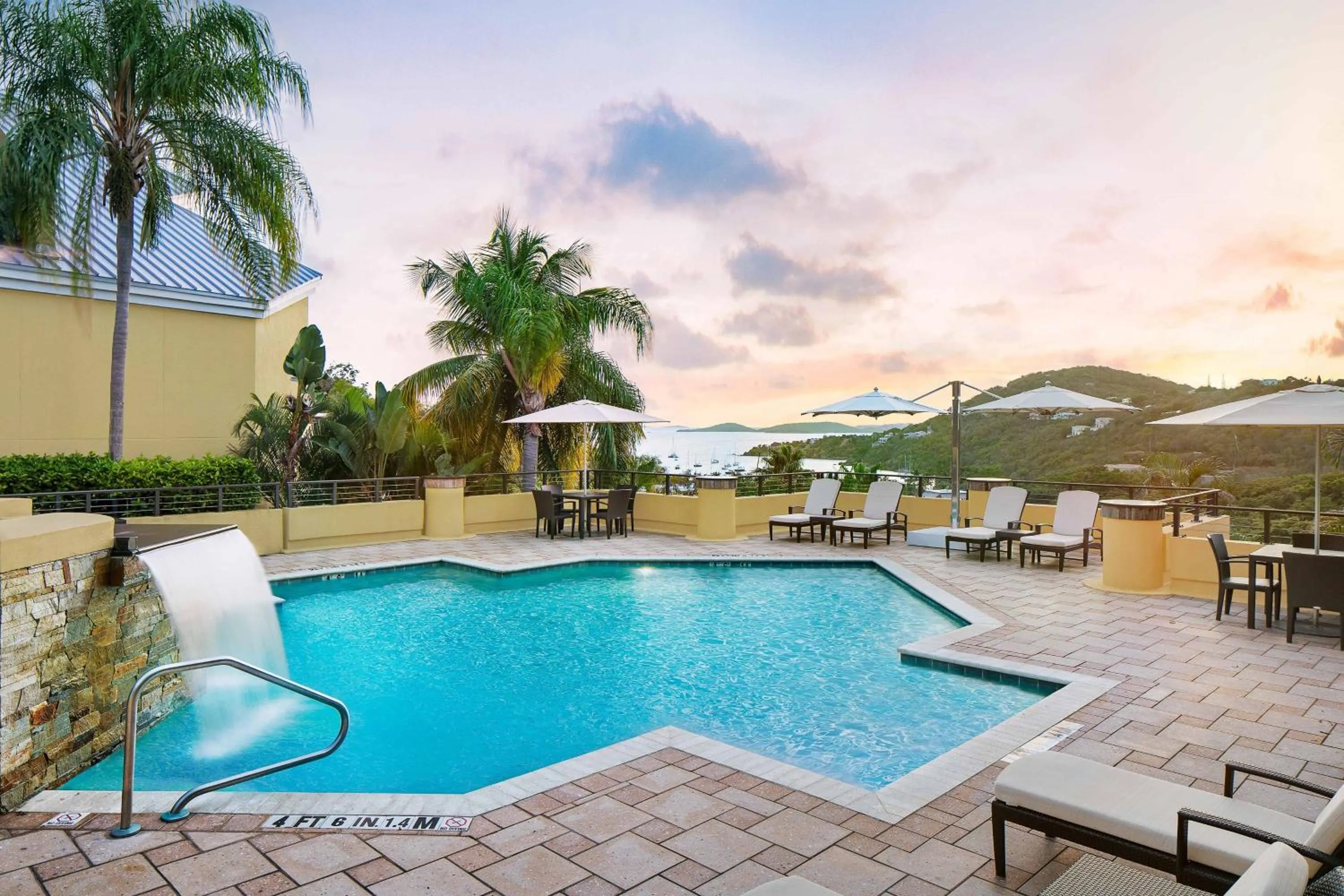 Swimming pool in The Westin St. John Resort Villas