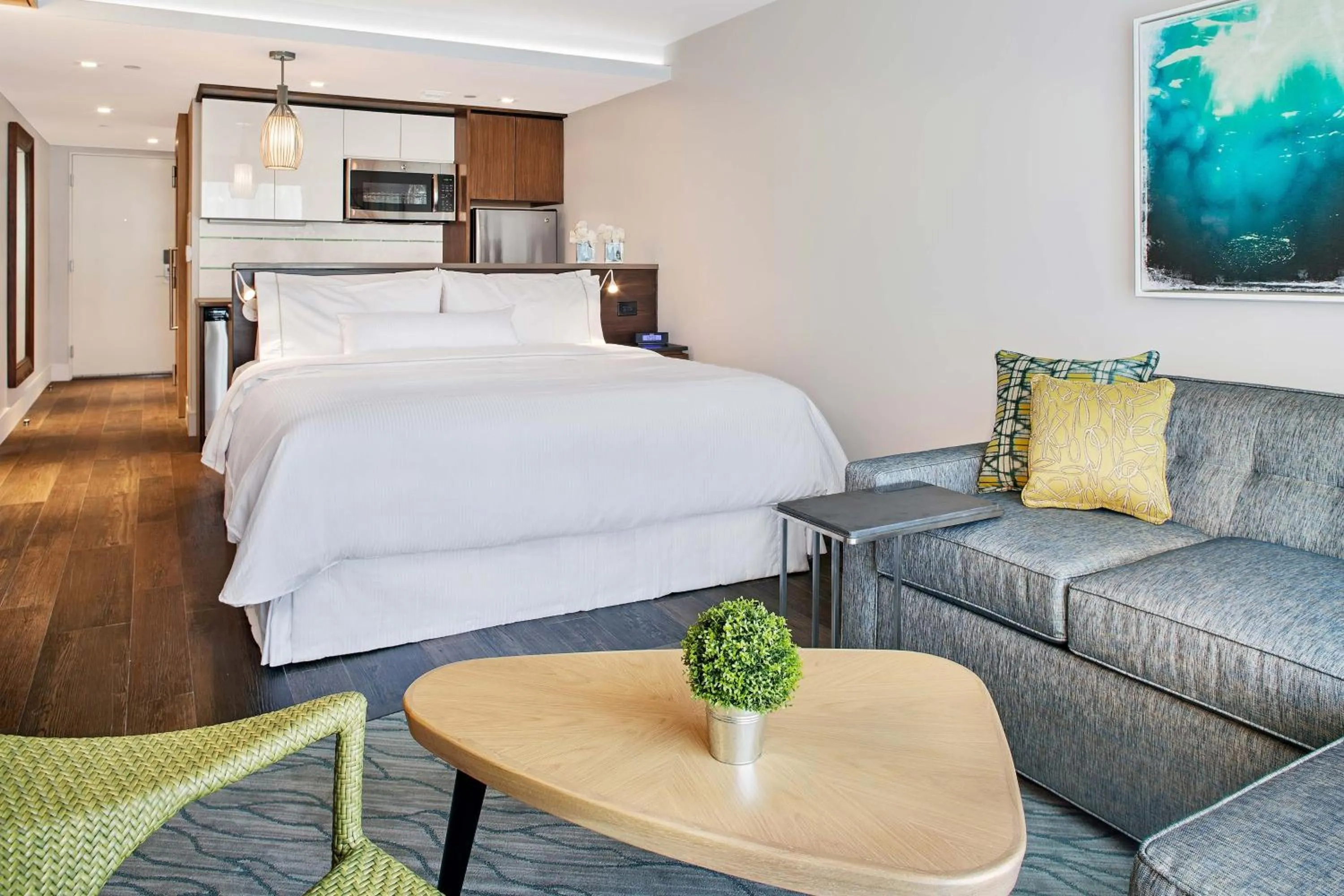 Living room, Bed in The Westin St. John Resort Villas