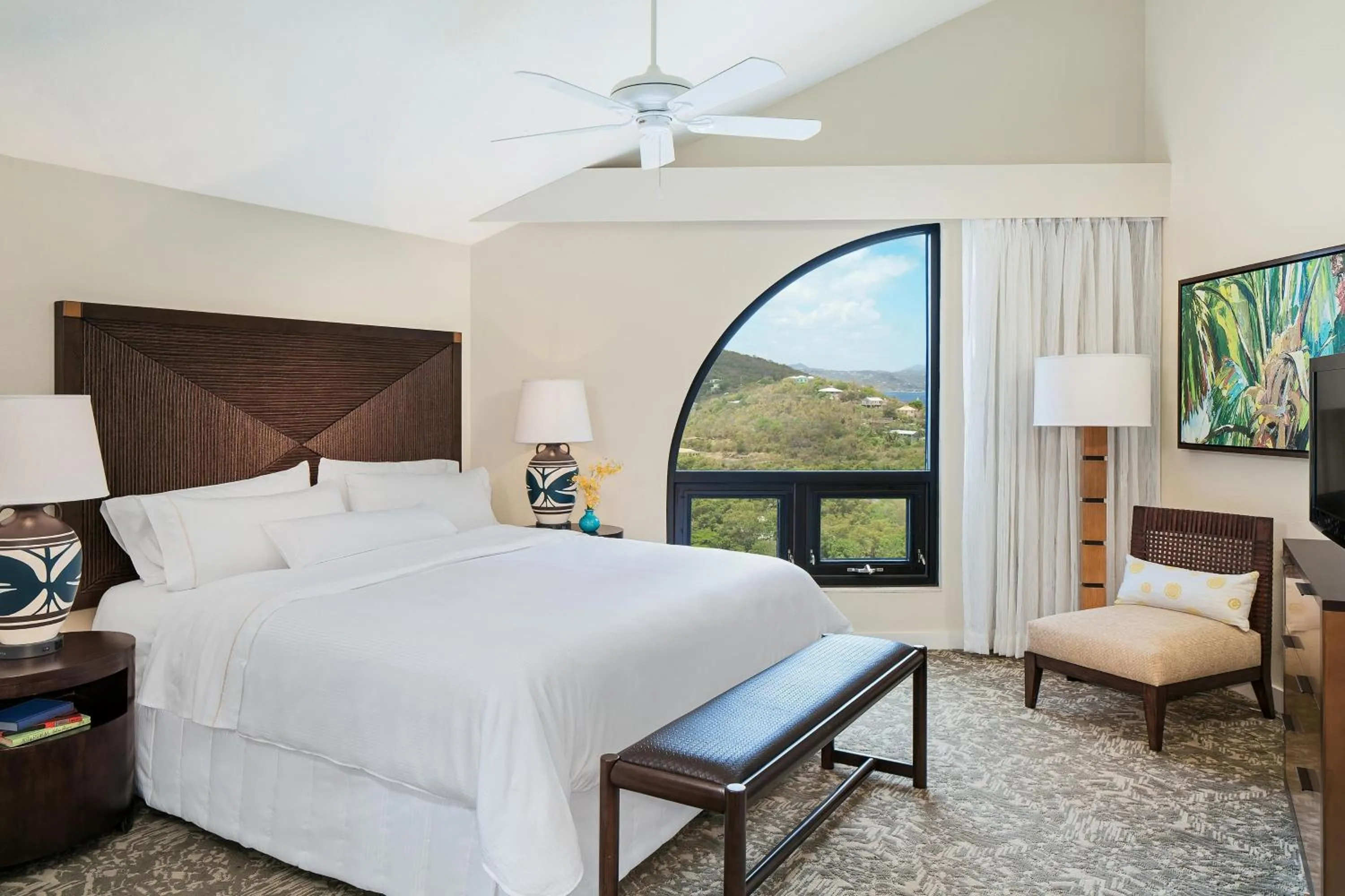 Bedroom, Bed in The Westin St. John Resort Villas