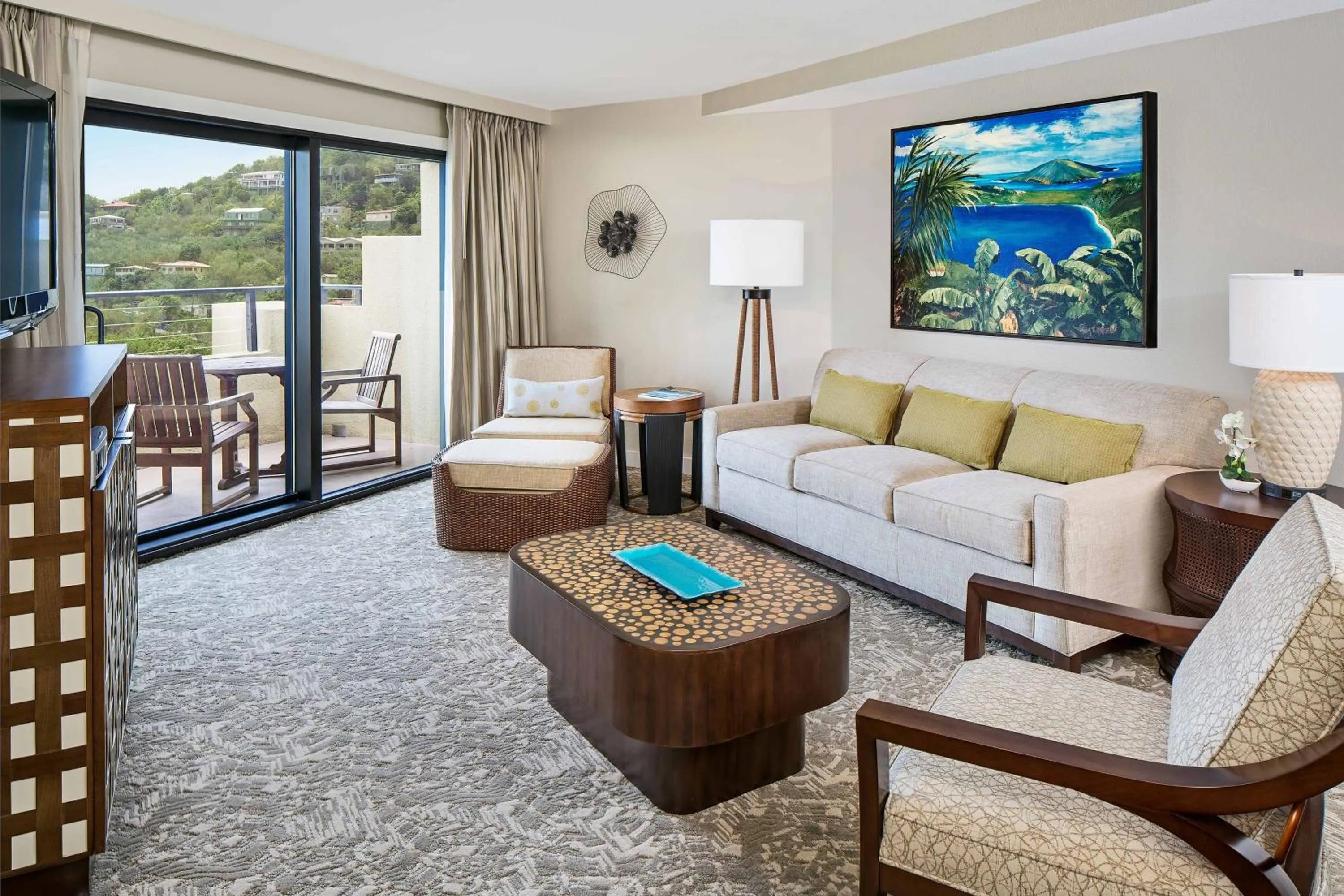 Living room in The Westin St. John Resort Villas