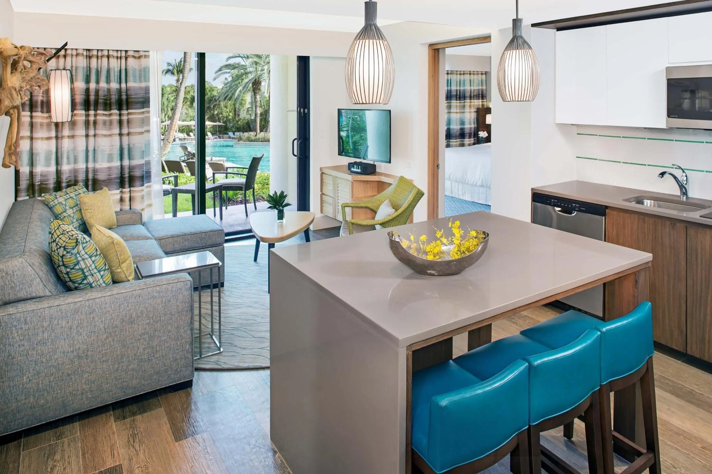 Living room in The Westin St. John Resort Villas