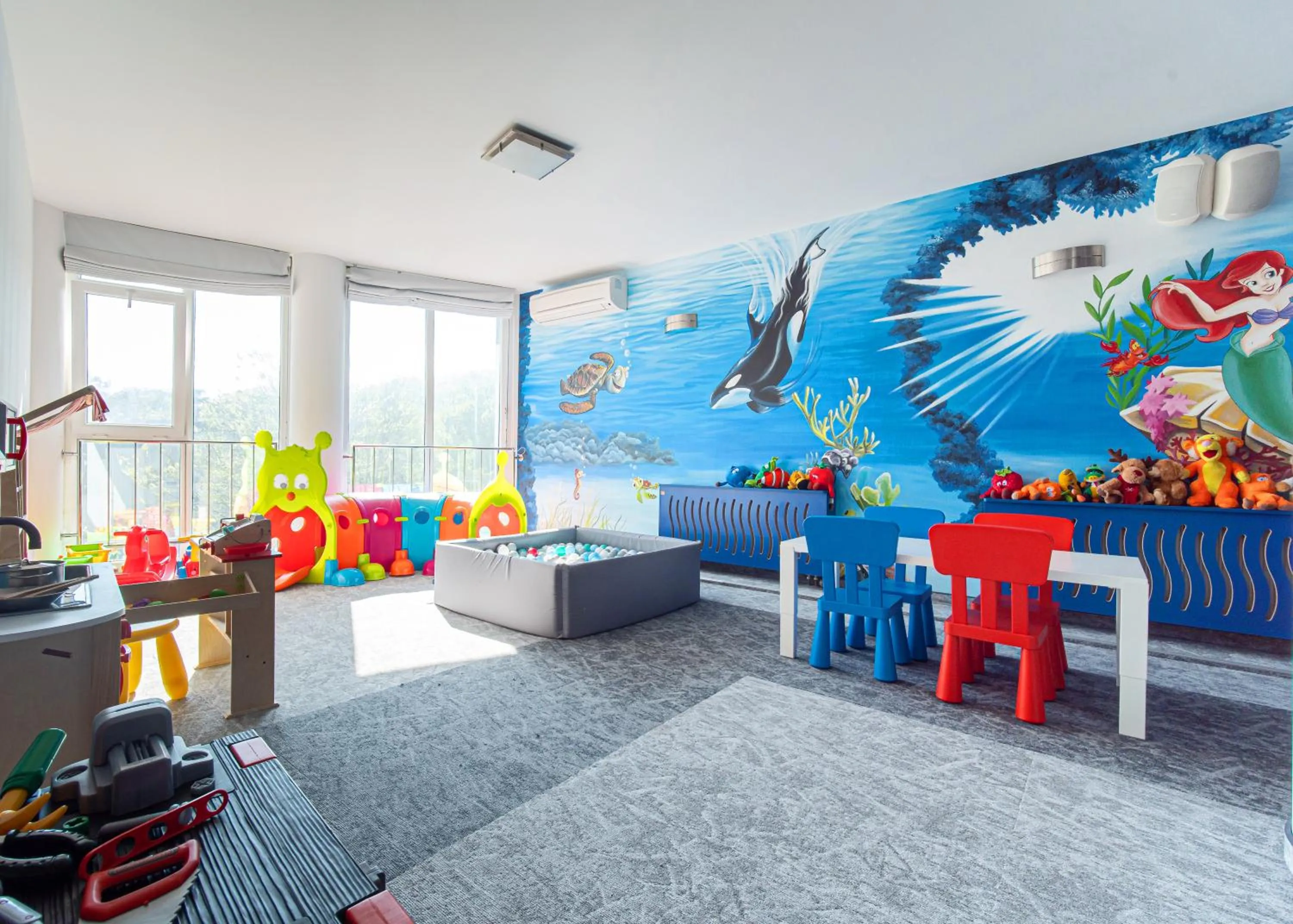 Children play ground in Spa Bagiński & Chabinka