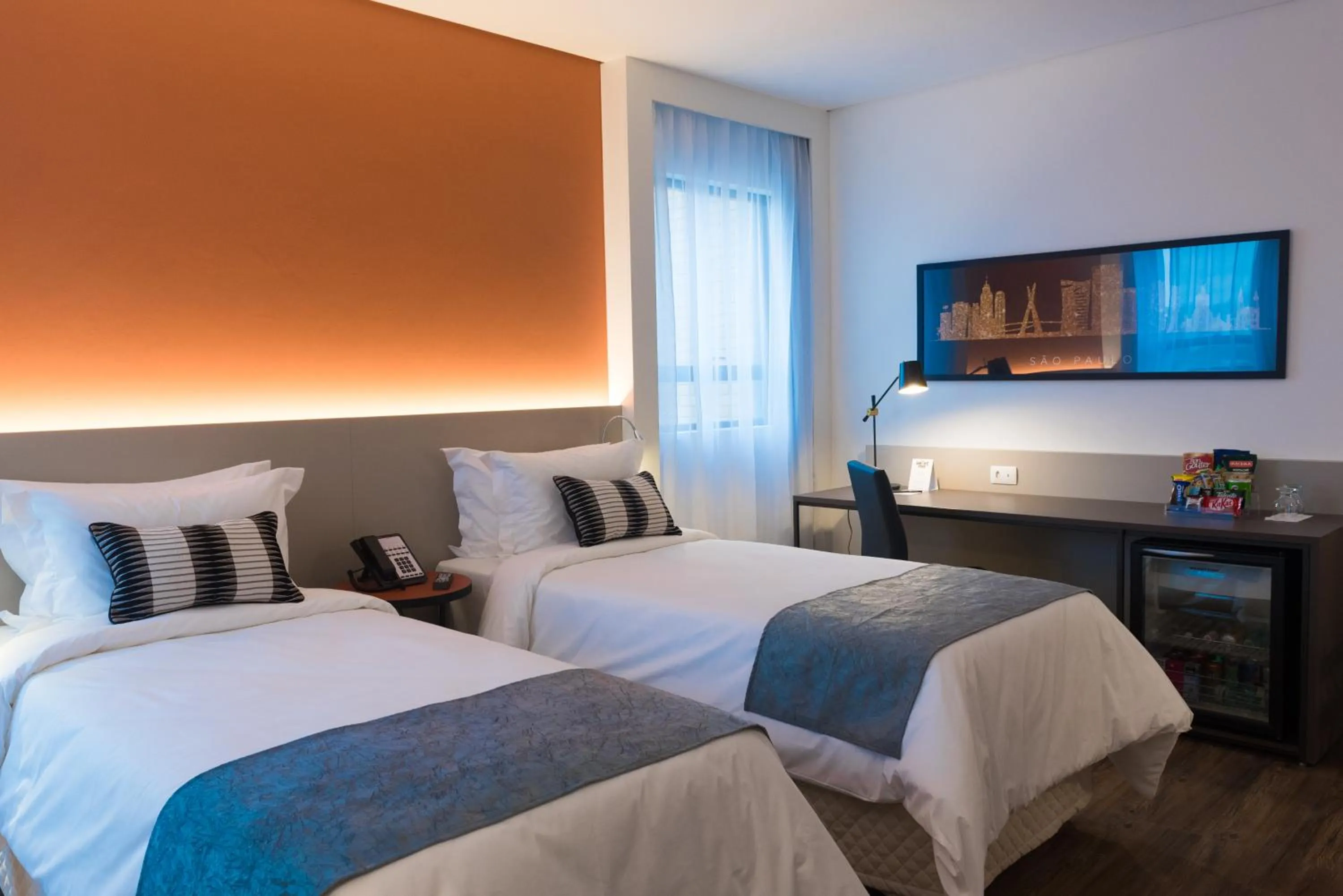 Bedroom, Bed in Intercity São Paulo Anhembi