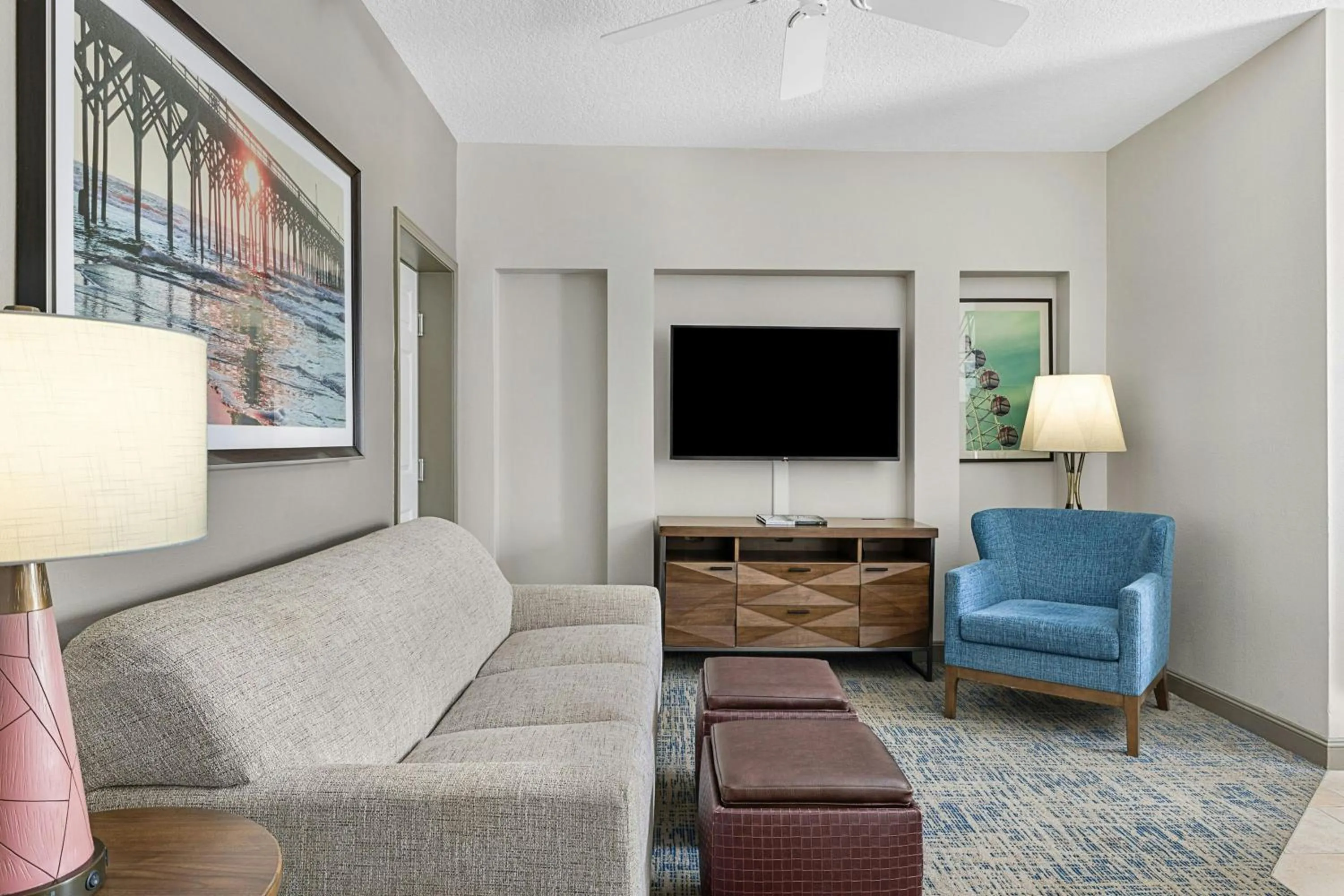 Living room in Sheraton Broadway Resort Villas