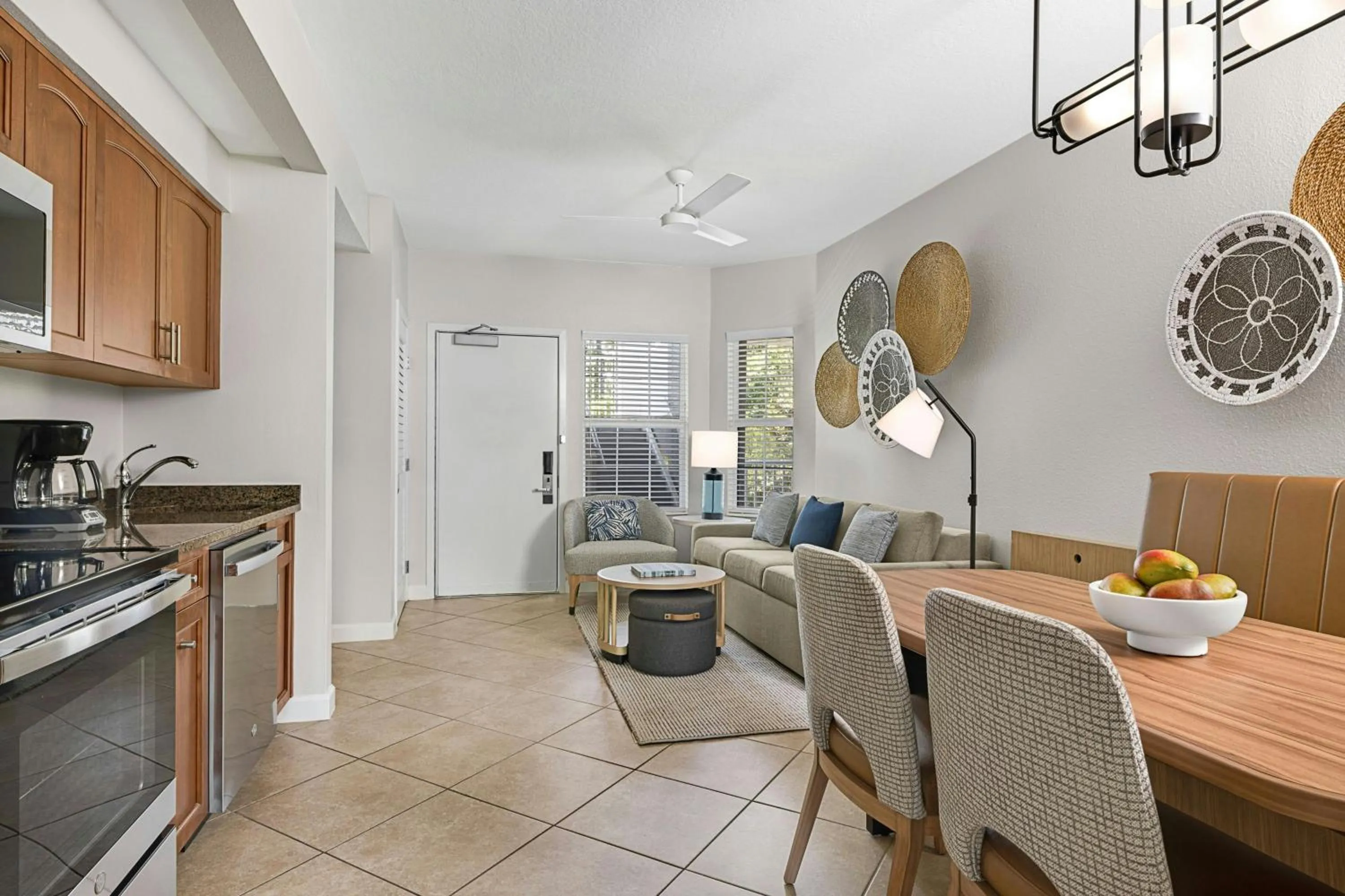 Living room in Sheraton Broadway Resort Villas