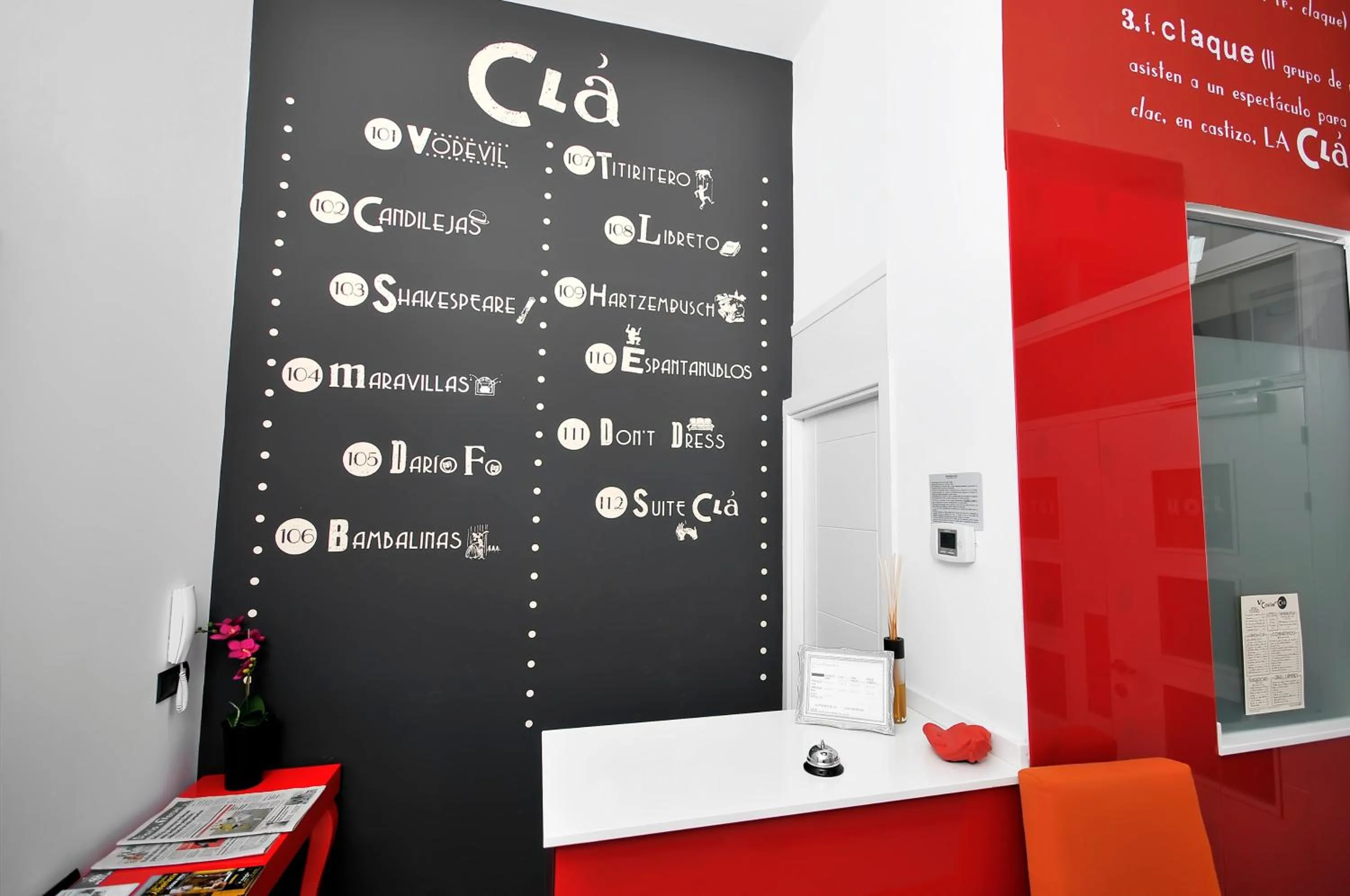 Lobby or reception in Hospedium CLÁ Hotel - Boutique