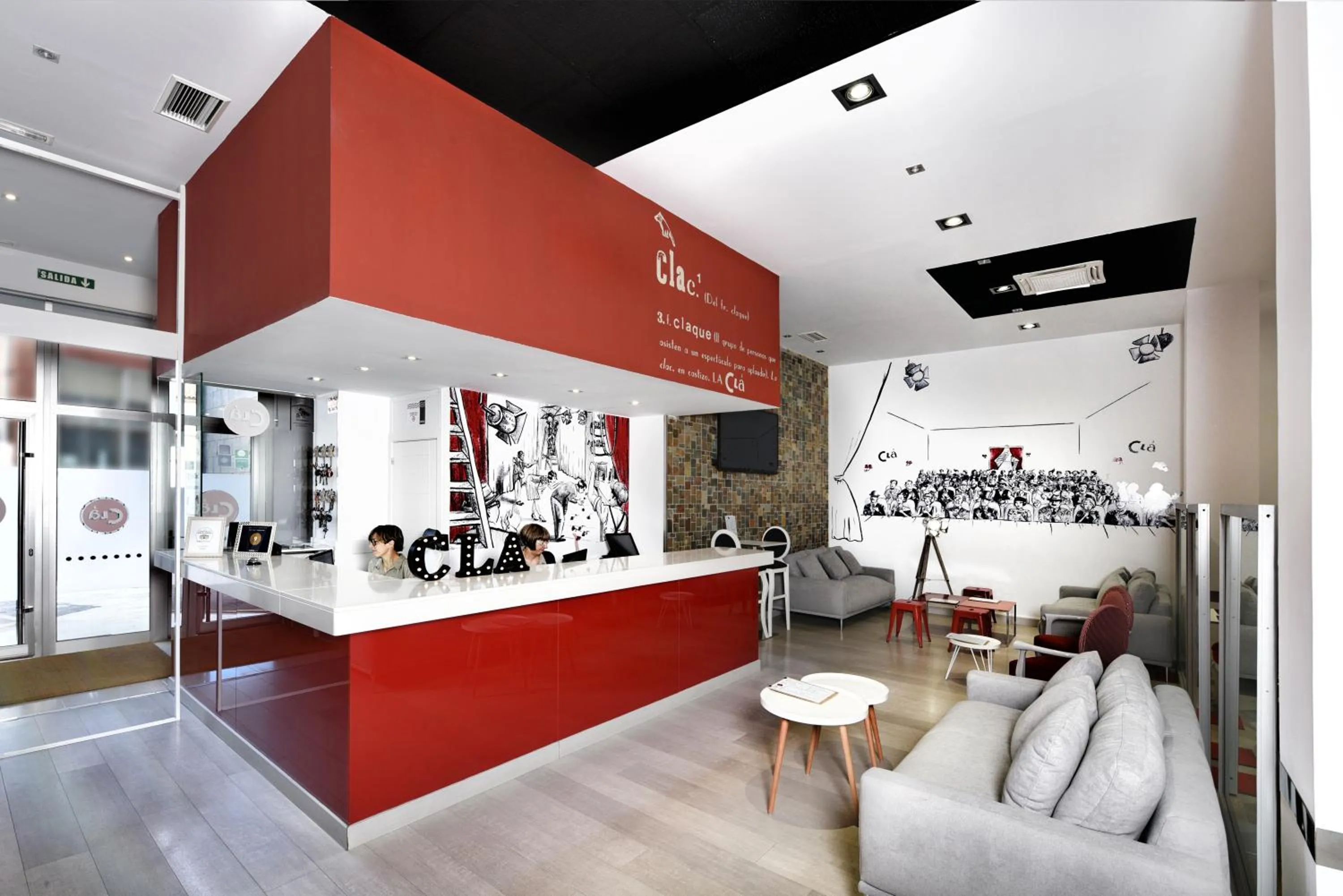 Lobby or reception in Hospedium CLÁ Hotel - Boutique