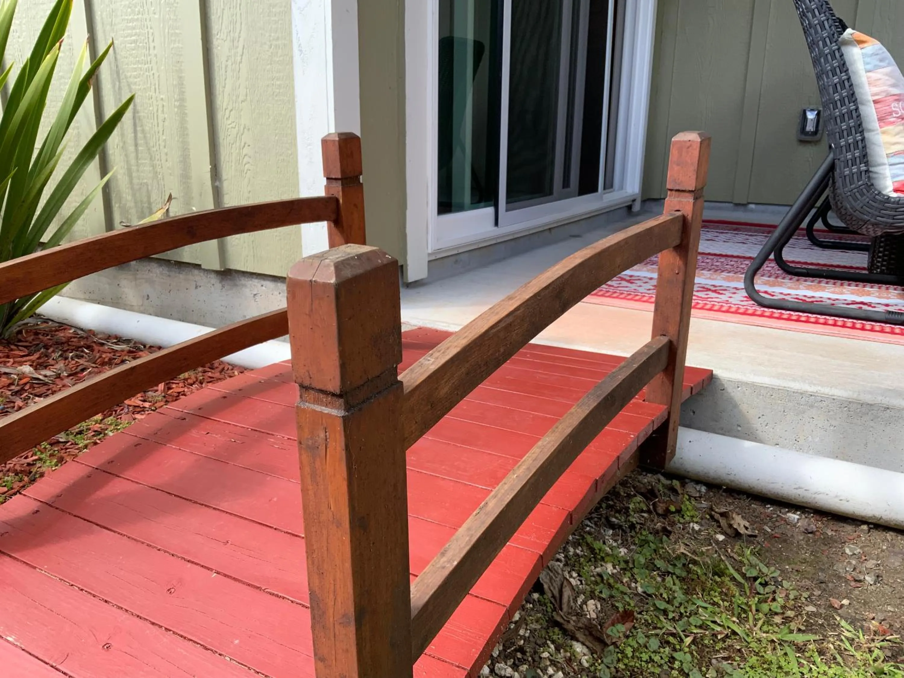 Garden view in Kilauea House