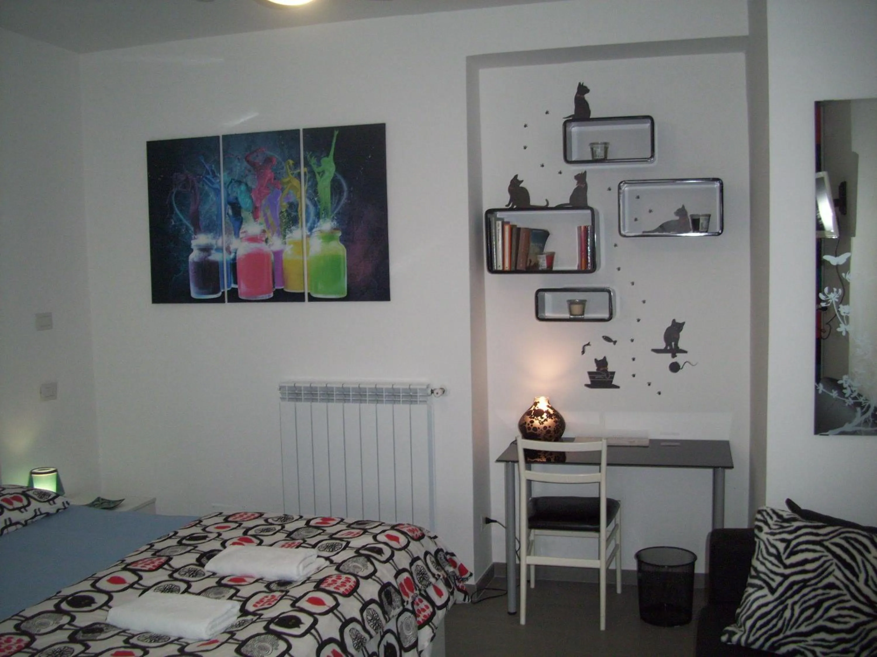 Living room, Bed in Bed and Breakfast La Palanzana