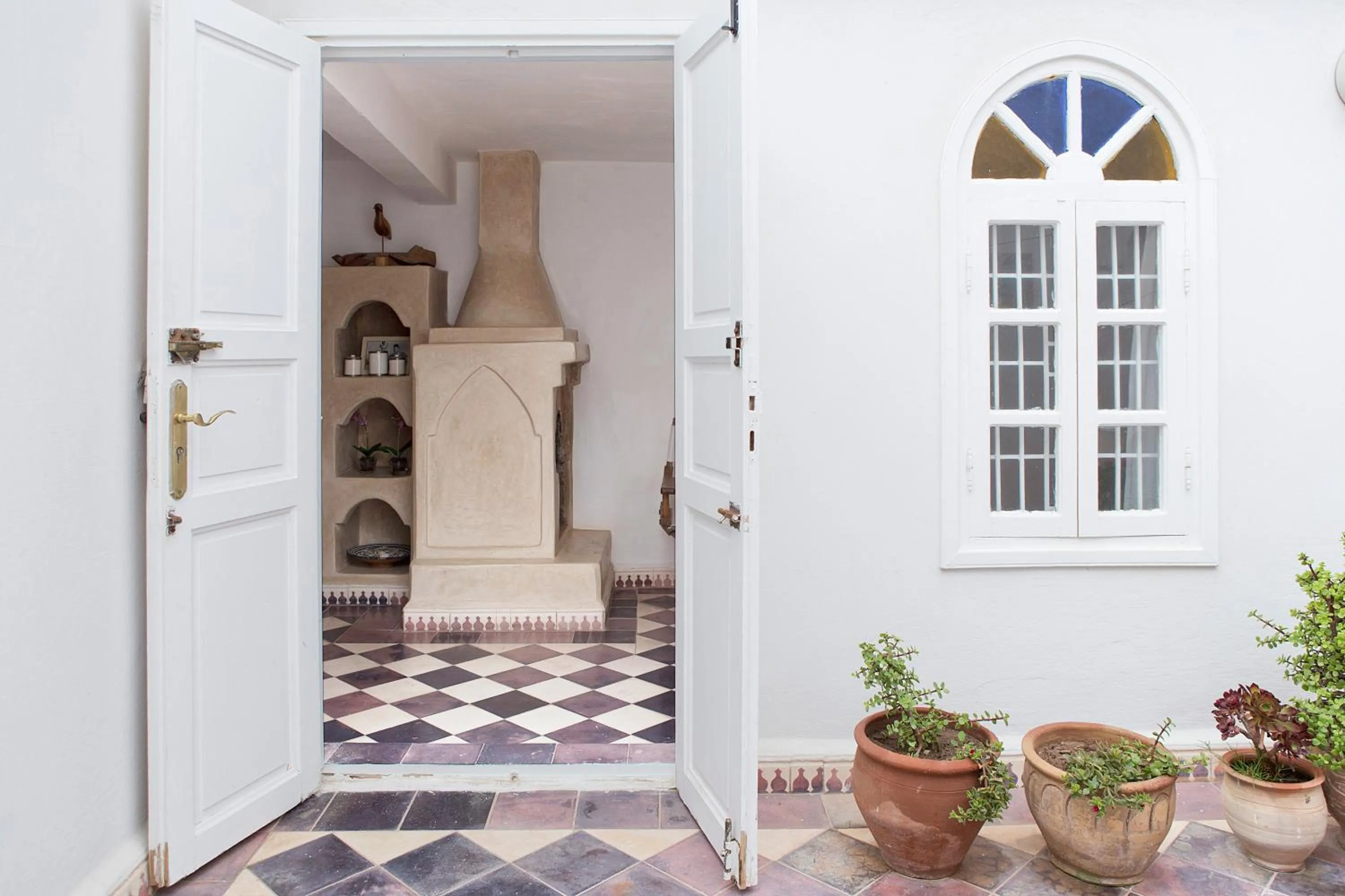 Living room in Riad De La Mer