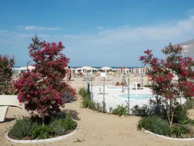 Beach in Hotel Glenn