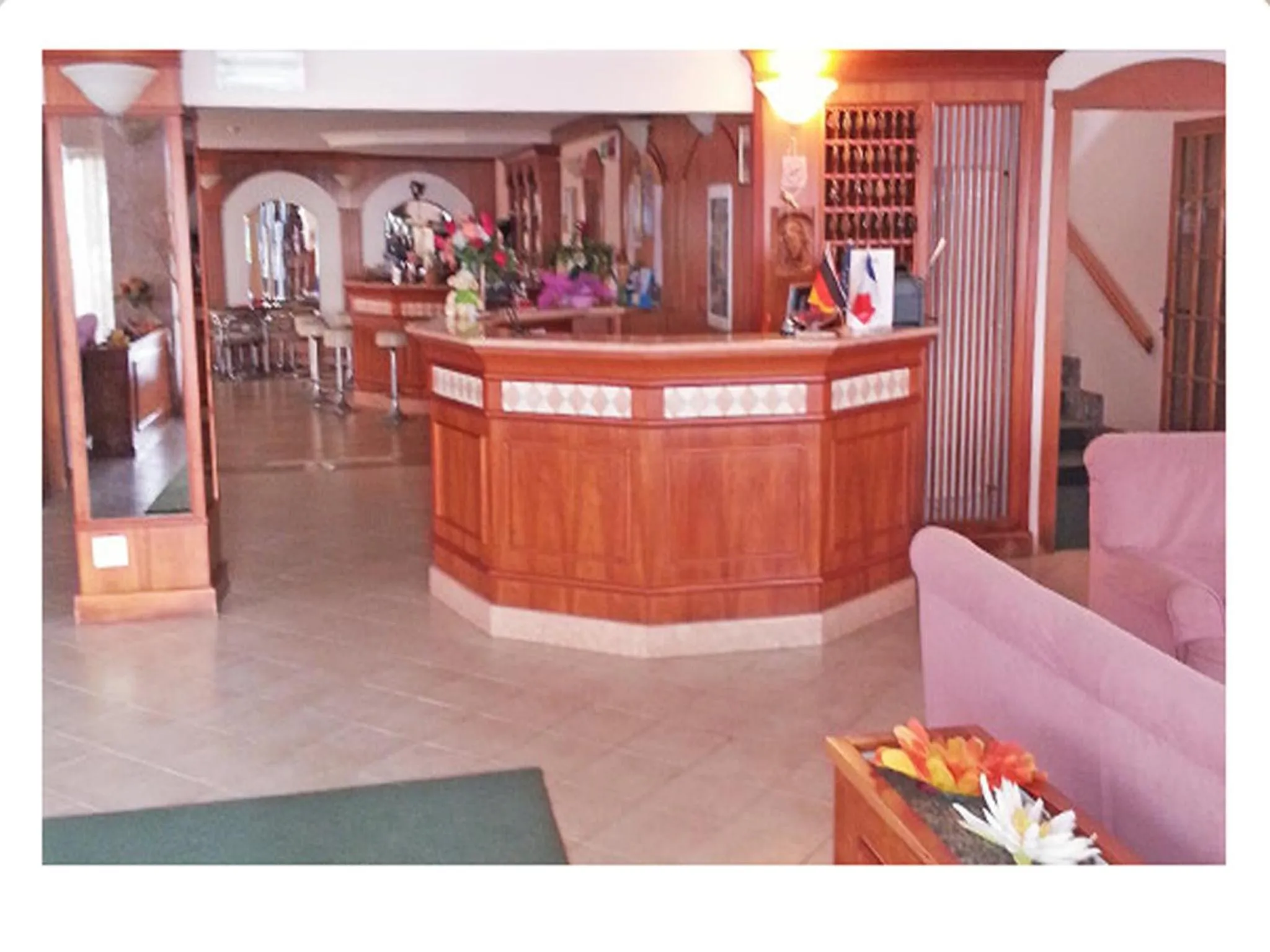 Lobby or reception in Hotel Glenn